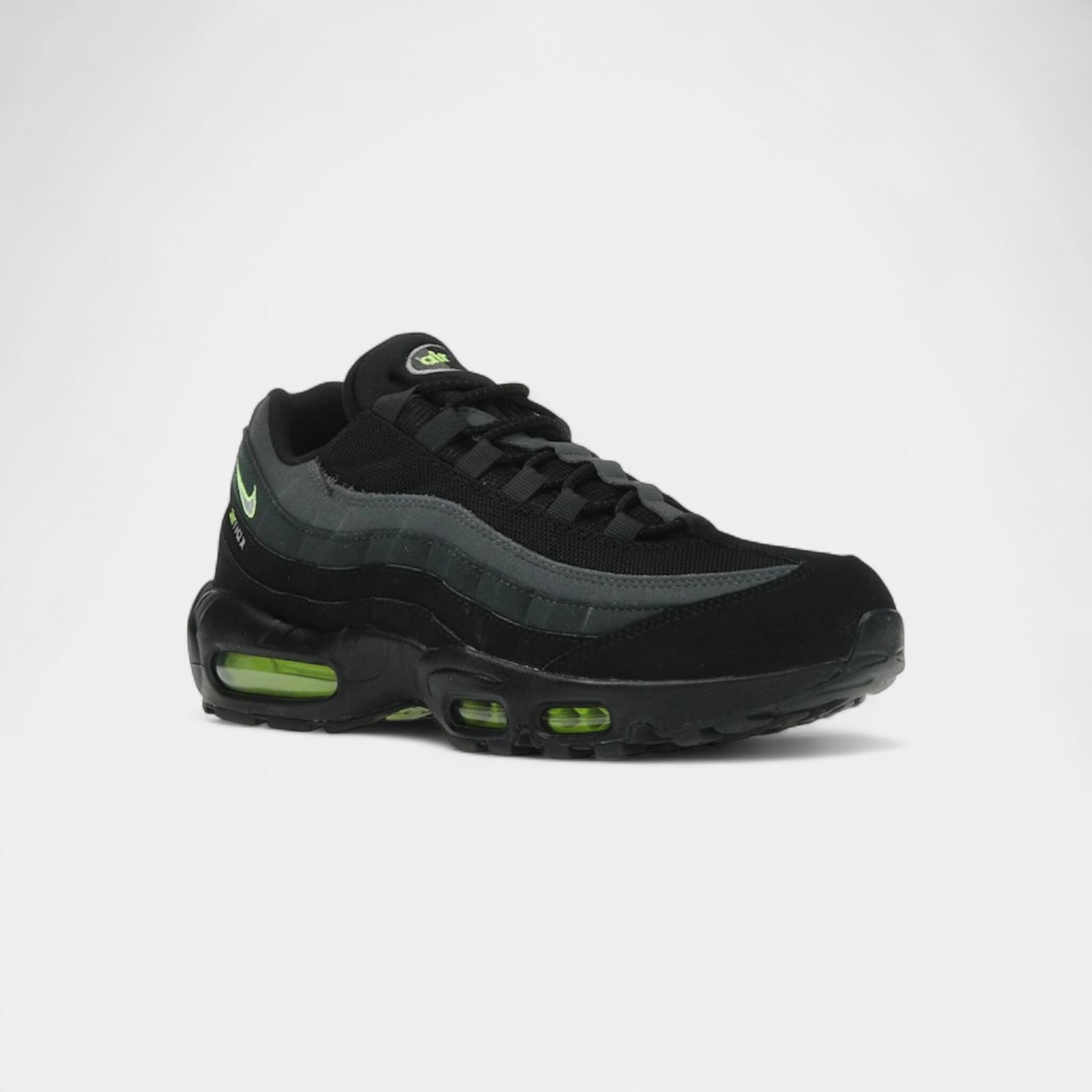 Nike Air Max 95 Retro Logo Black Grey Volt 2/5