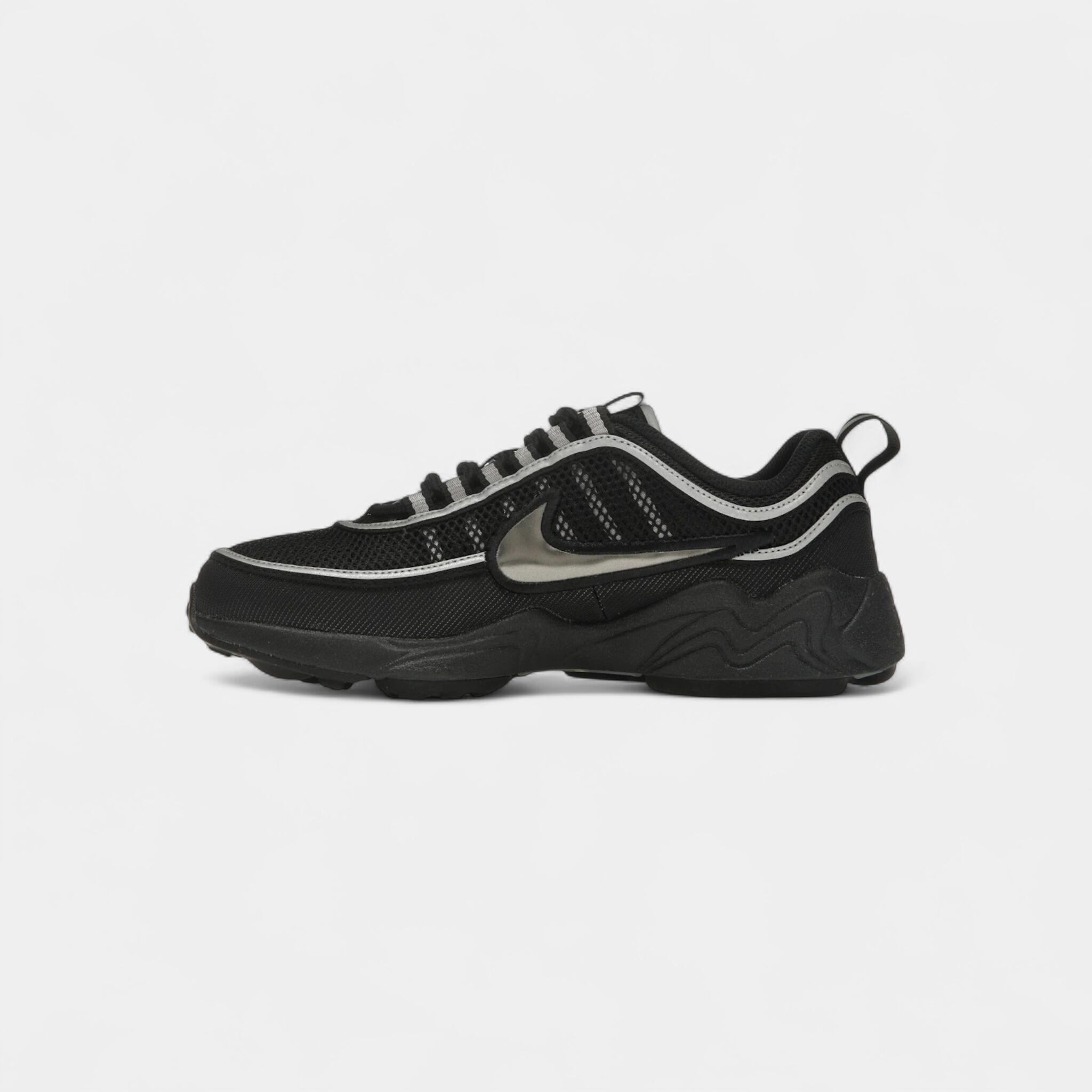 Nike Air Zoom Spiridon Black Metallic Silver 4/4