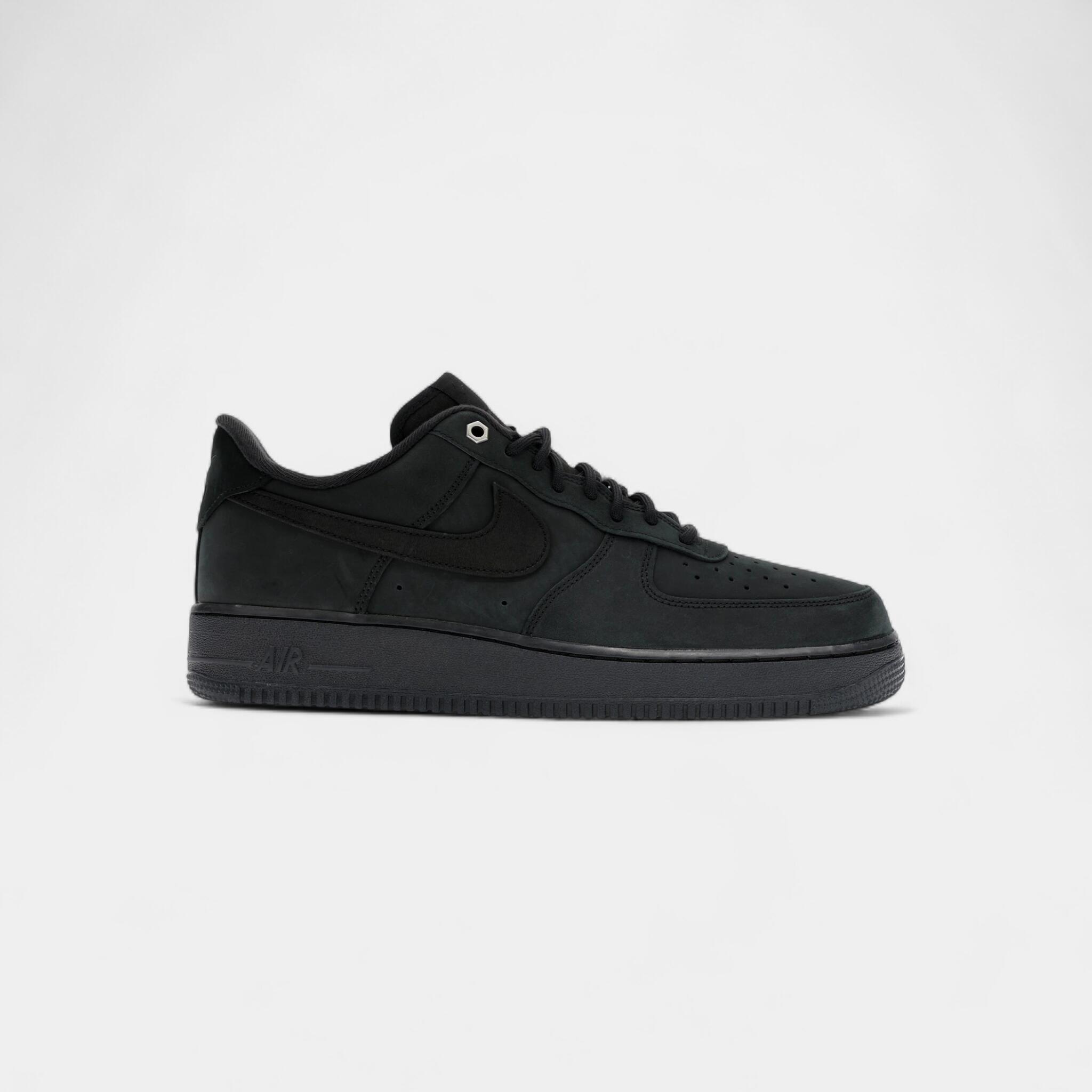 Nike Air Force 1 Low '07 WB Triple Black Nubuck 1/5