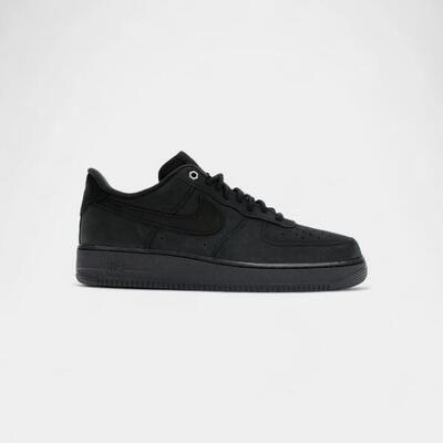 Nike air force 1 low '07 wb triple black nubuck