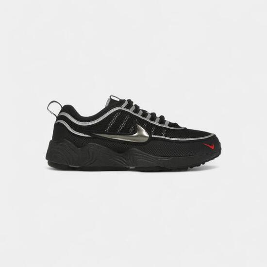 Nike Air Zoom Spiridon Black Metallic Silver