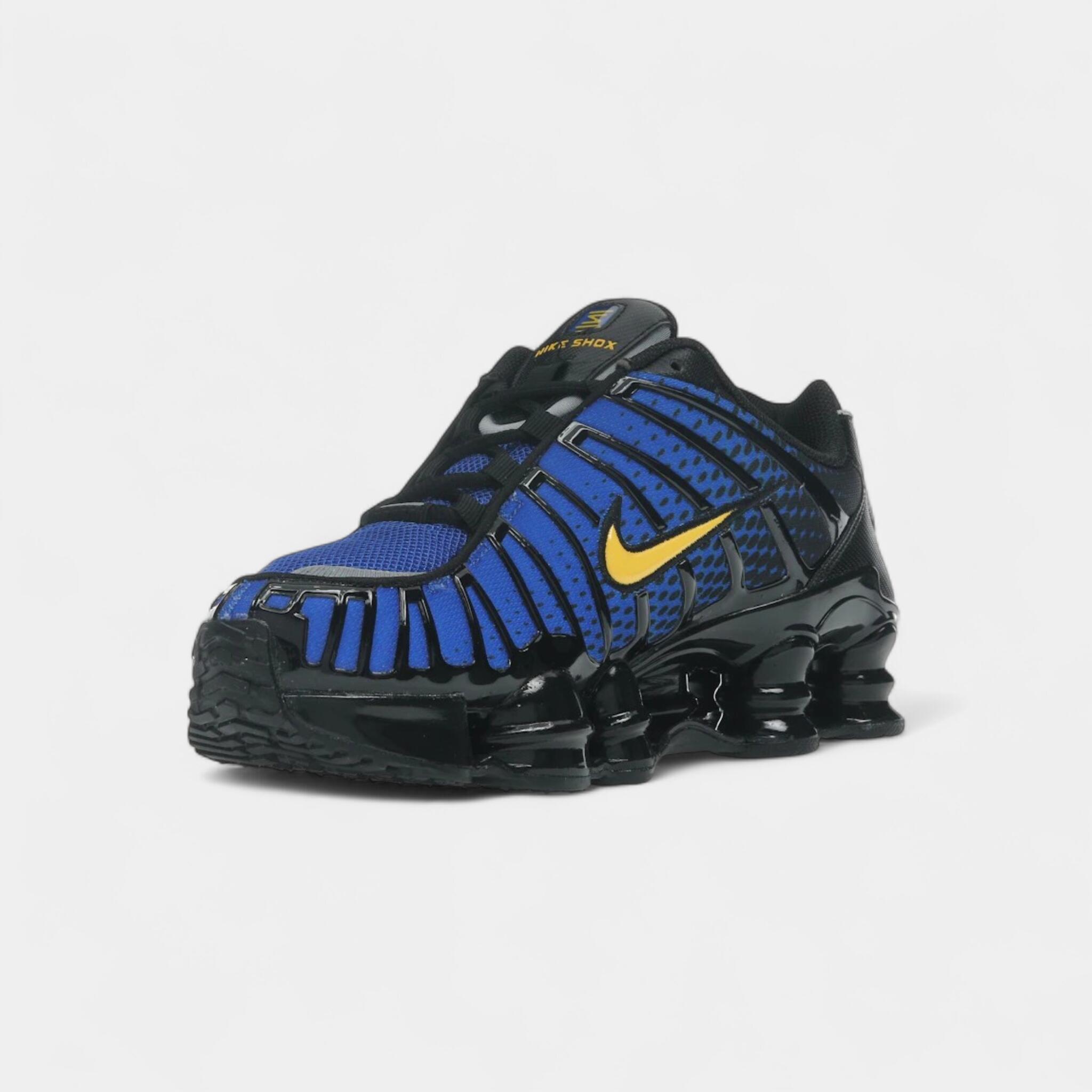 Nike Shox TL Black Lyon Blue Varsity Maize 3/5