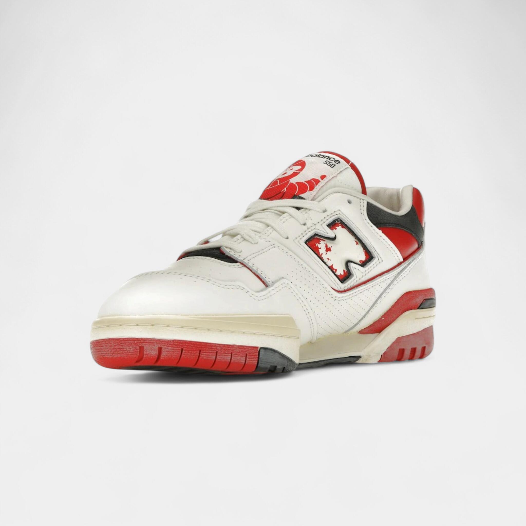 New Balance 550 Vintage Pack Team Red 3/5