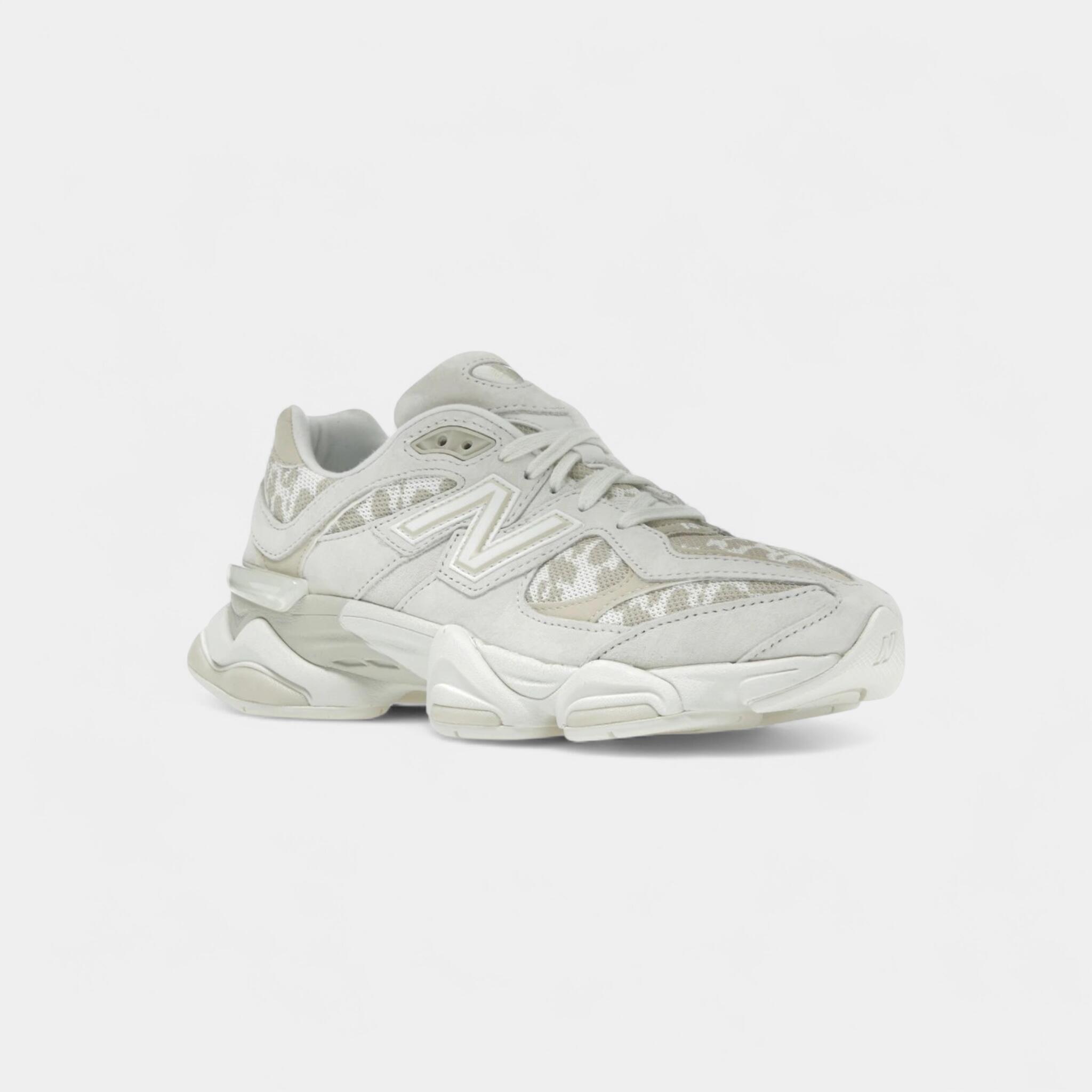 New Balance 9060 Cream Leopard 2/5