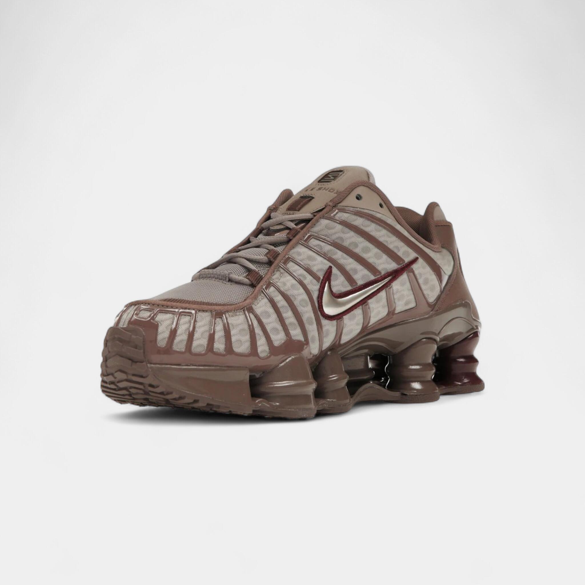 Nike Shox TL Pumice Night Maroon (Women's) 3/5