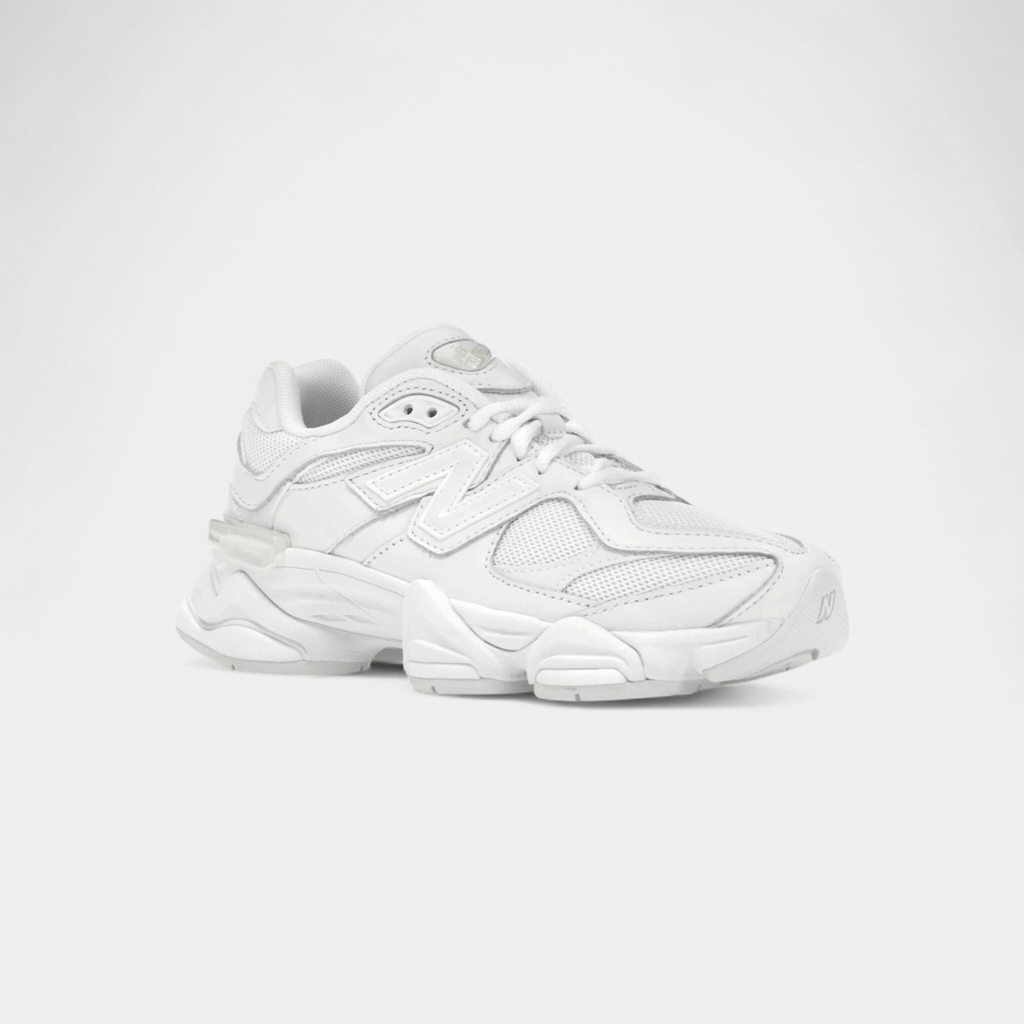 New Balance 9060 Triple White 2/5