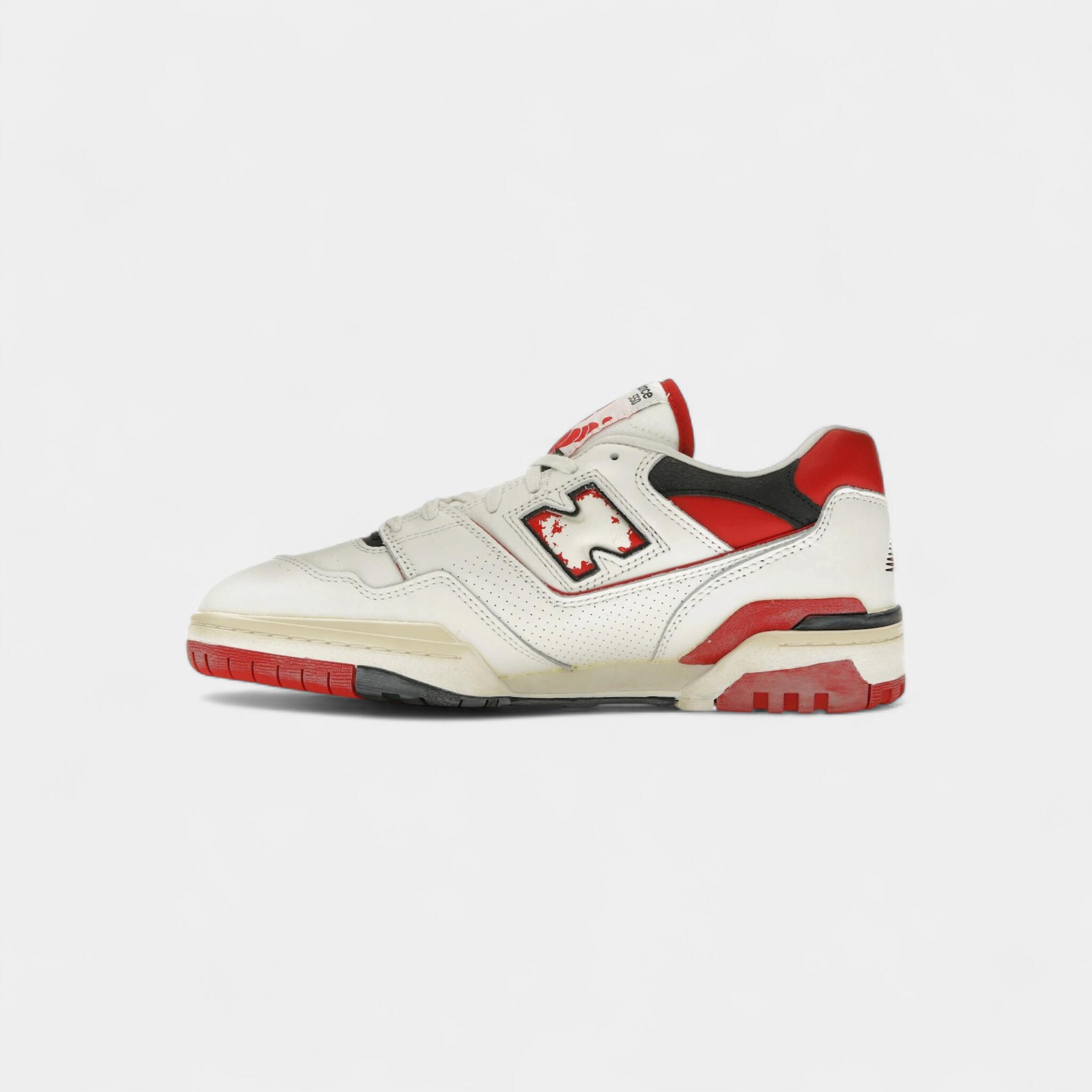New Balance 550 Vintage Pack Team Red 4/5
