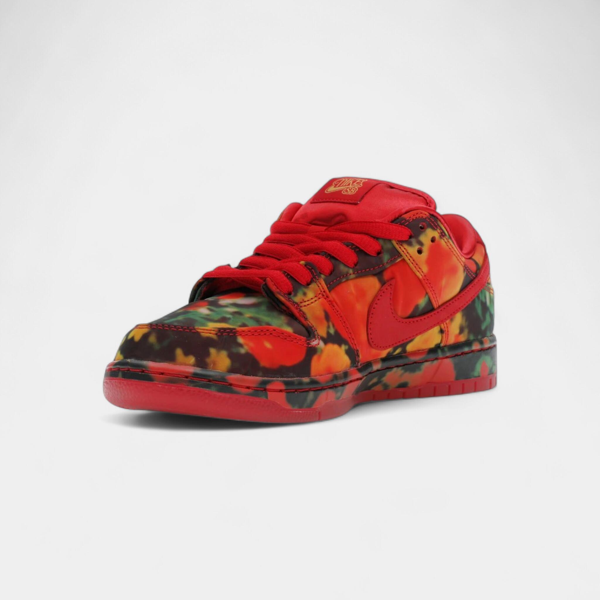 Nike SB Dunk Low The Wizard of Oz Poppy Field 3/5