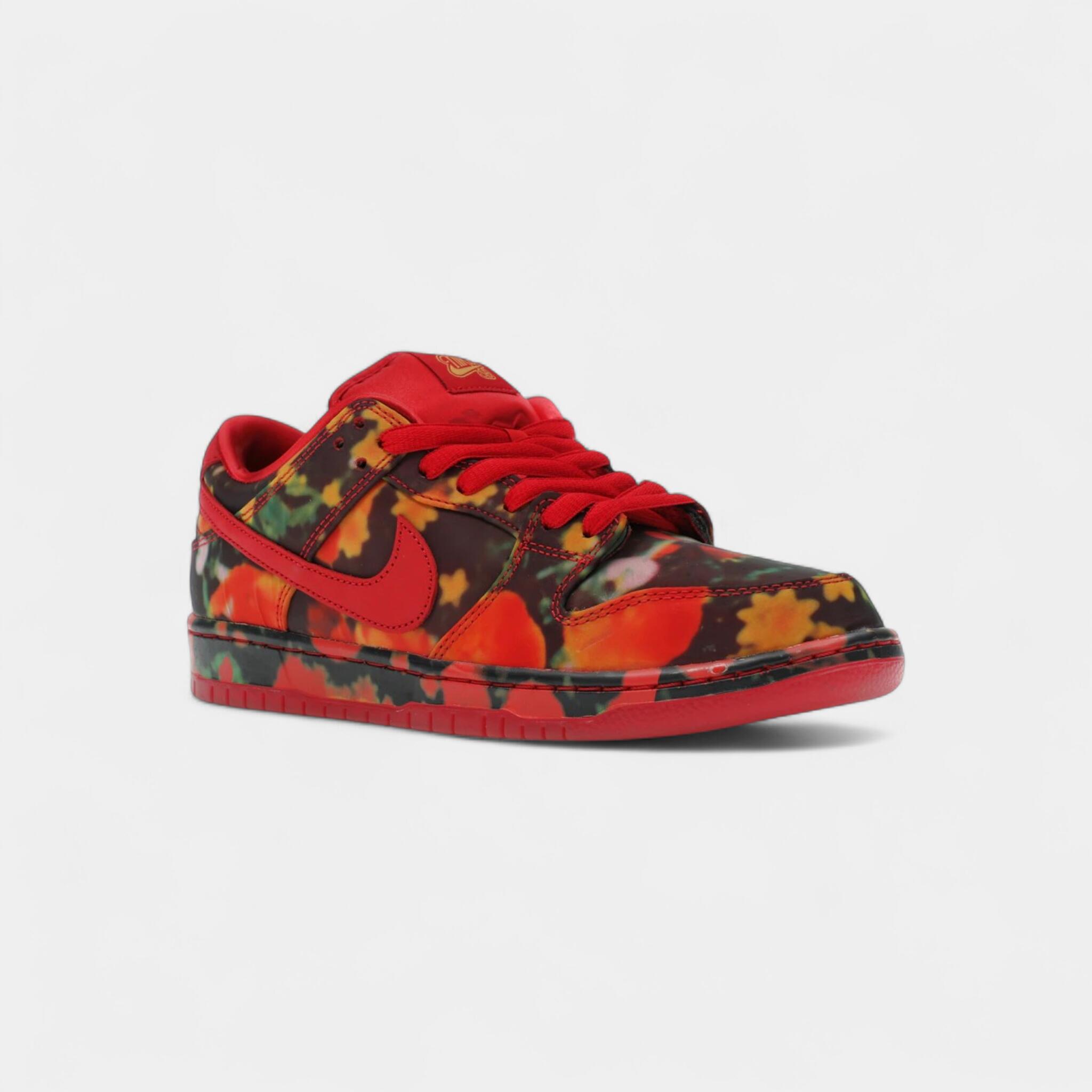 Nike SB Dunk Low The Wizard of Oz Poppy Field 2/5