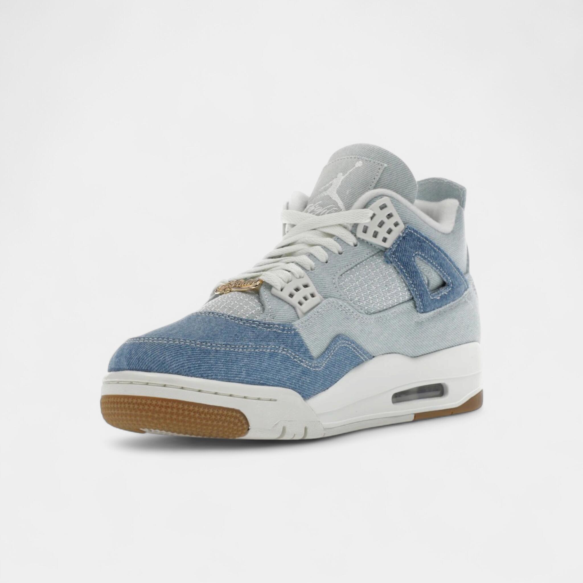 Jordan 4 Retro TEX Denim Worn Blue (Women's) 3/4