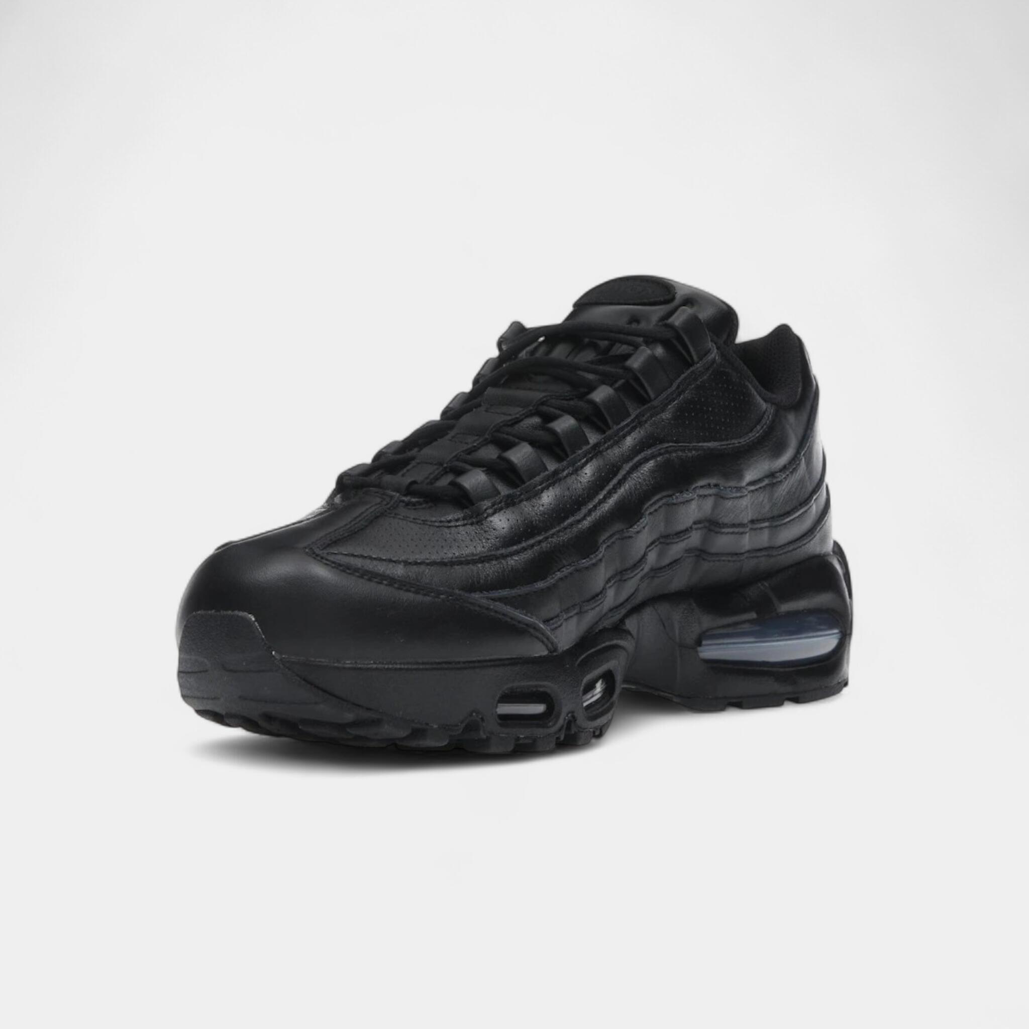 Nike Air Max 95 QS Big Bubble Black Leather 3/5