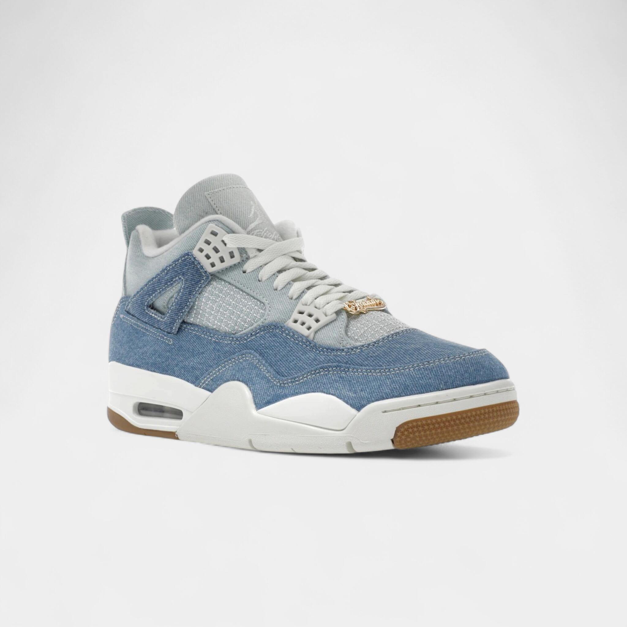 Jordan 4 Retro TEX Denim Worn Blue (Women's) 2/4