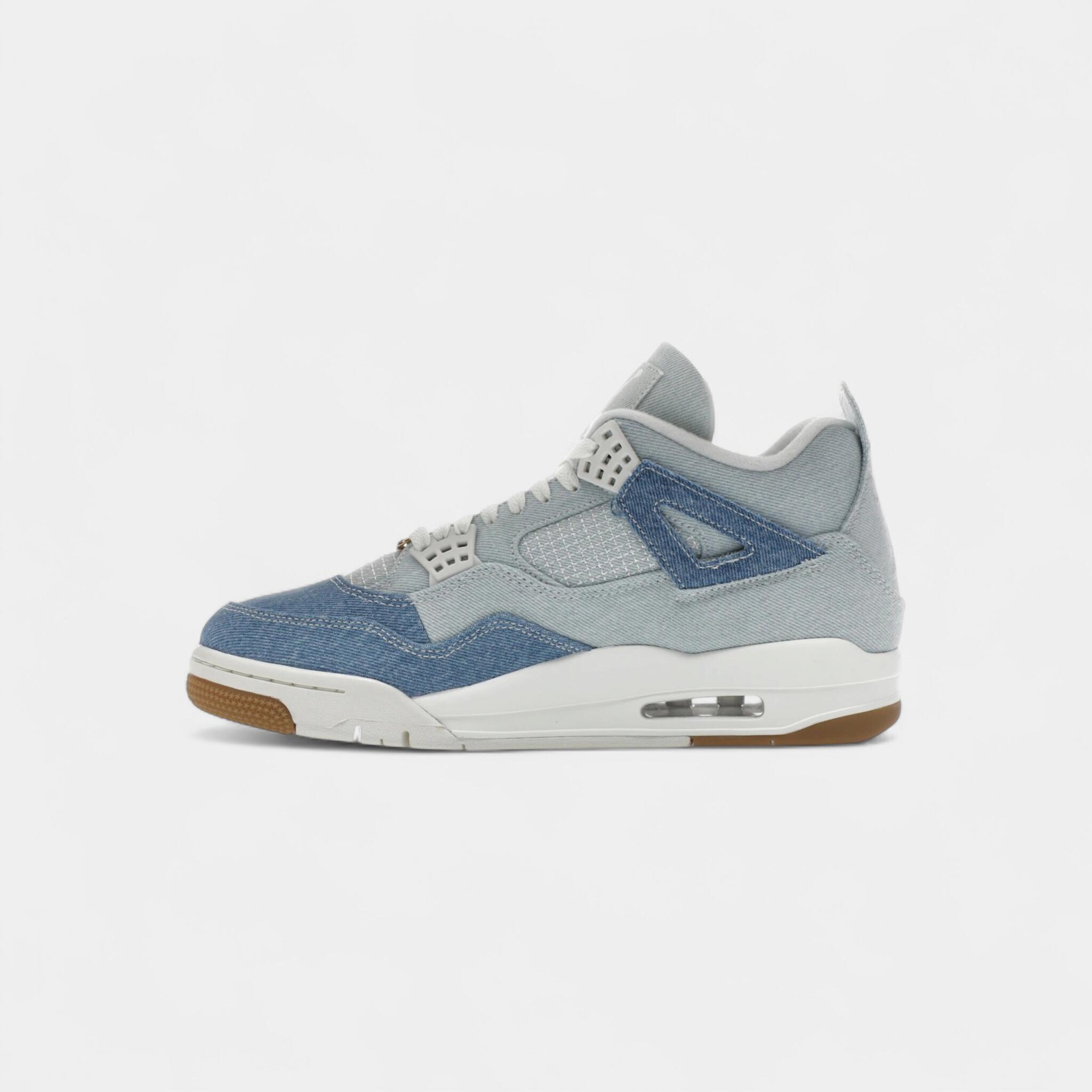 Jordan 4 Retro TEX Denim Worn Blue (Women's) 4/4