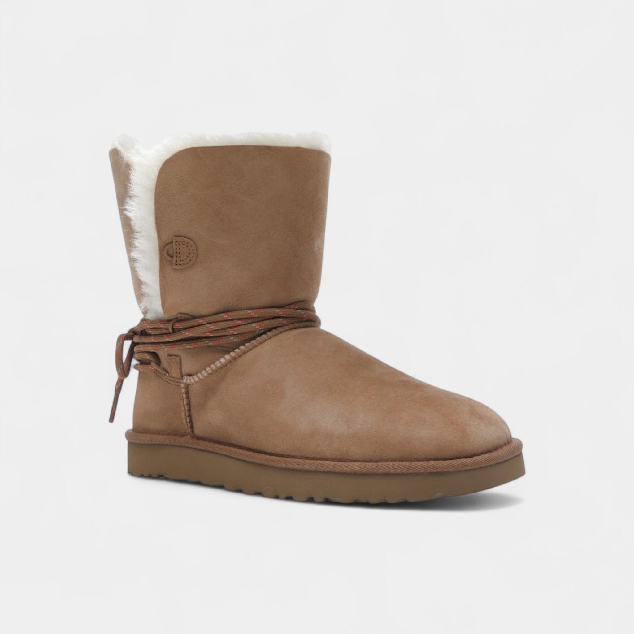 UGG Bailey Tie Boot Chestnut (Women's) 2/5