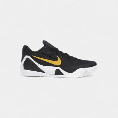 Nike kobe 9 em low protro tb black university gold