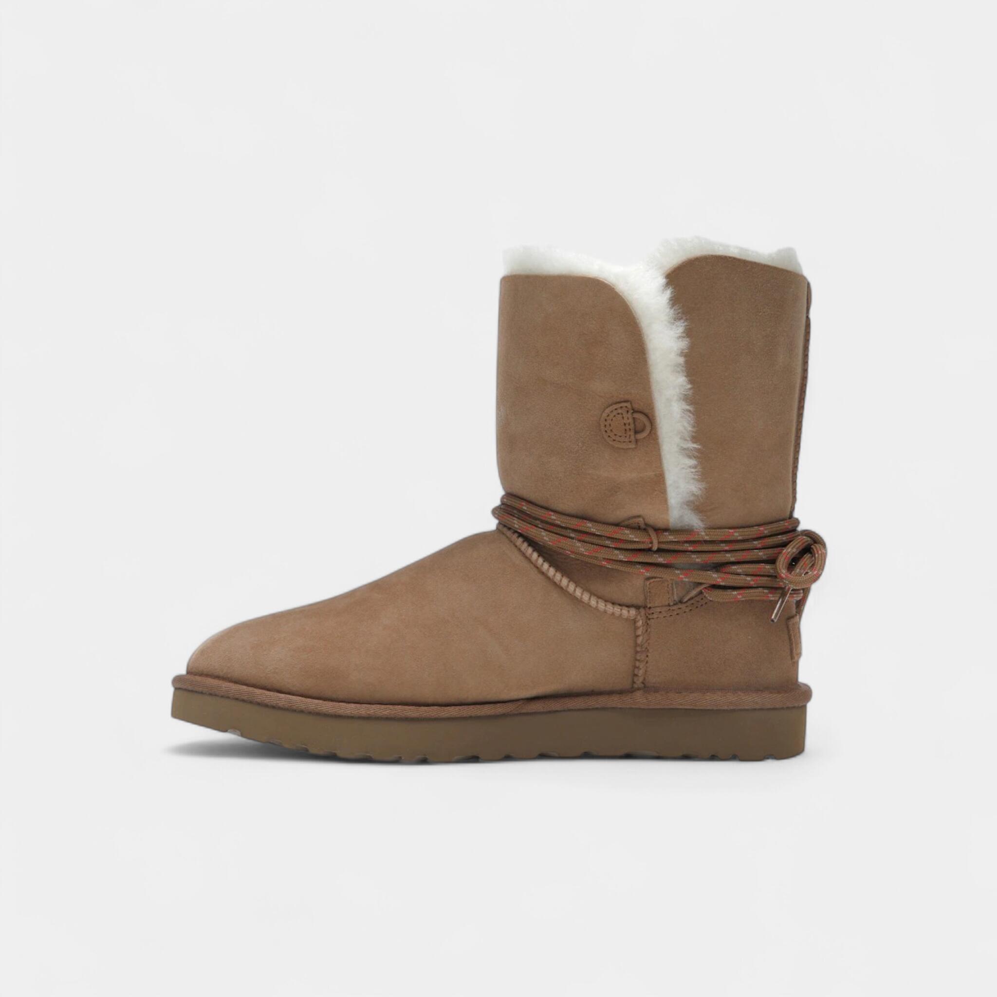 UGG Bailey Tie Boot Chestnut (Women's) 4/5