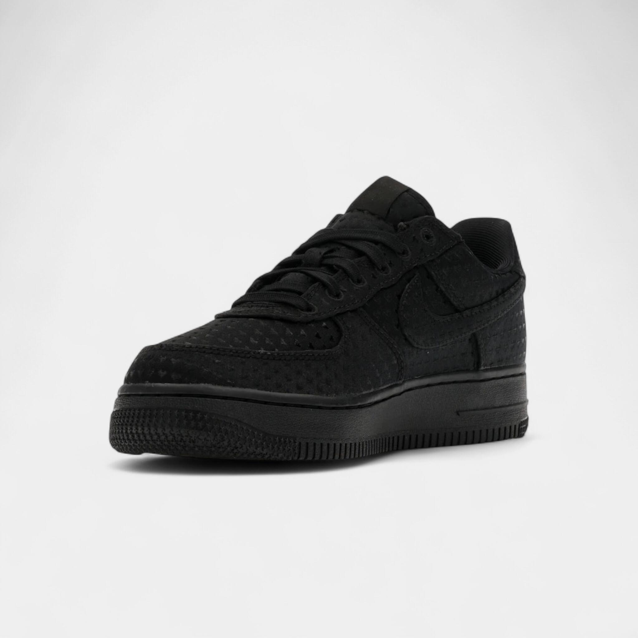 Nike Air Force 1 Low Valentine's Day Triple Black (2026) (Women's) 3/5