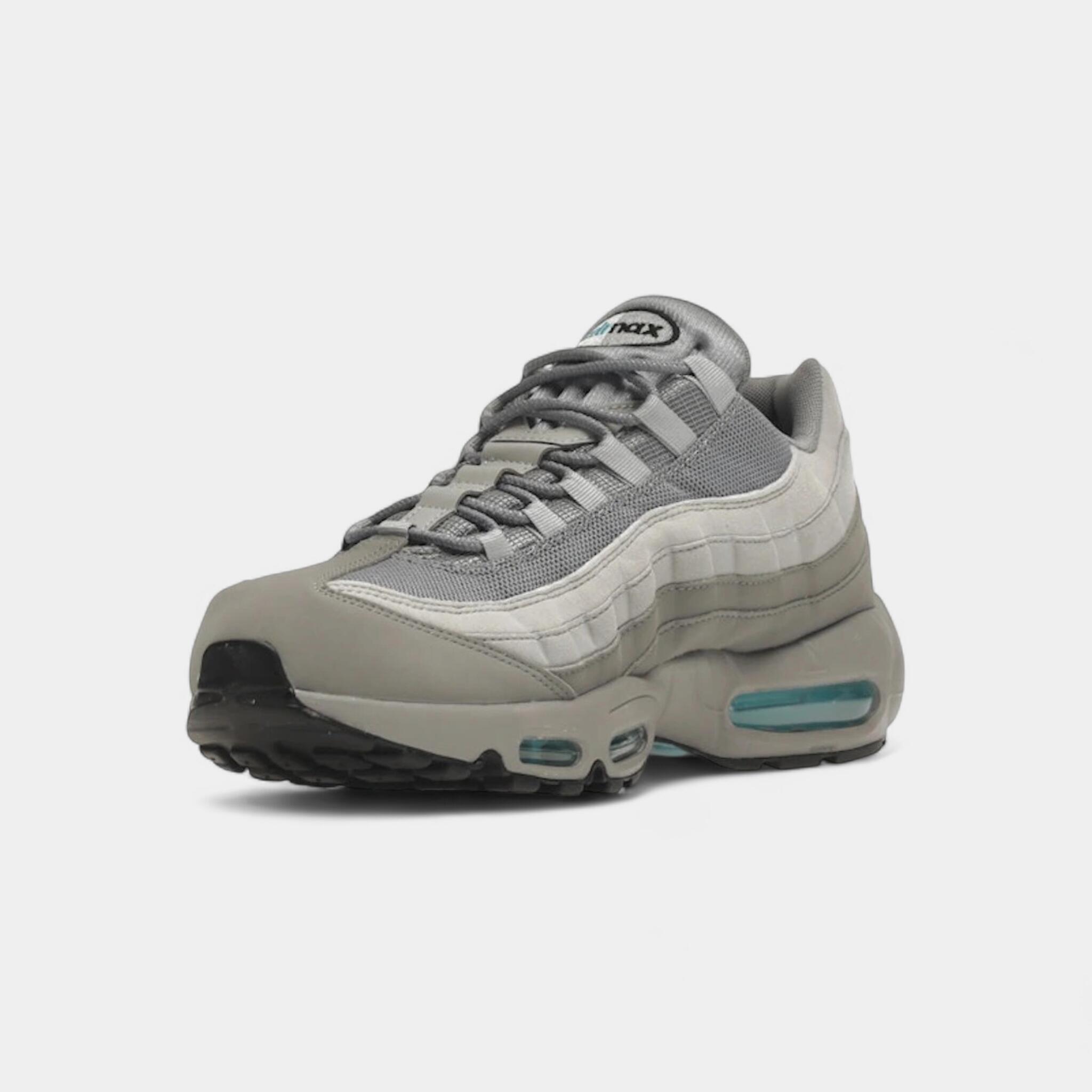 Nike Air Max 95 Retro Logo Grey Aqua 3/5
