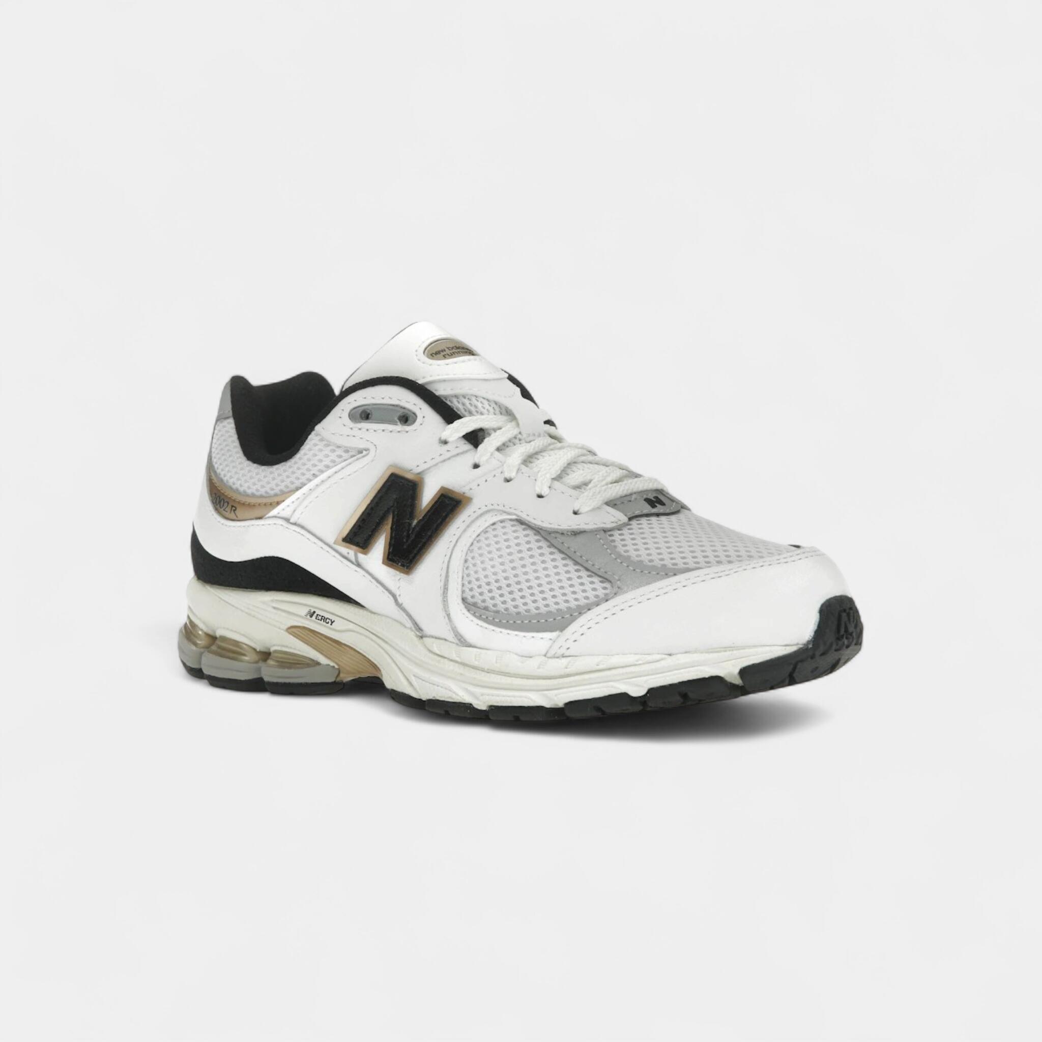 New Balance 2002R White Black Gold Metallic 2/5