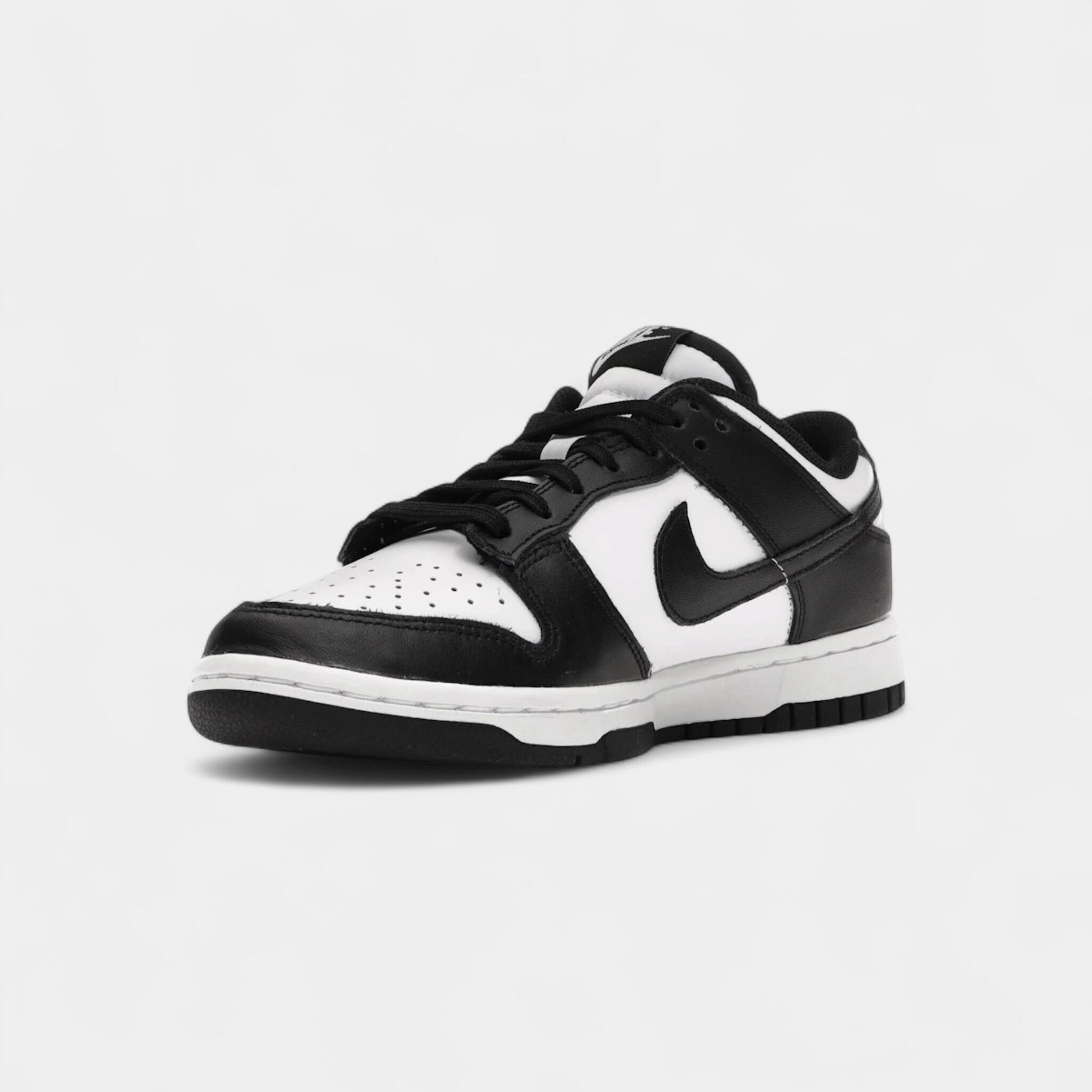 Nike Dunk Low Retro White Black Panda (Women's) 3/5