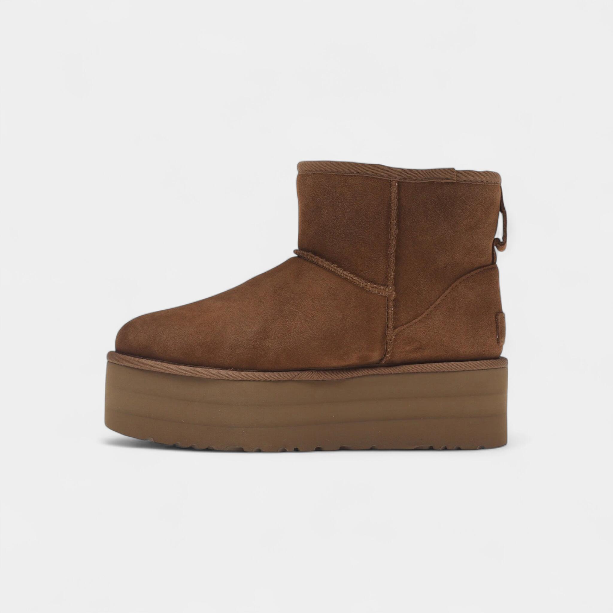 UGG Classic Mini Platform Boot Chestnut (Women's) 4/5
