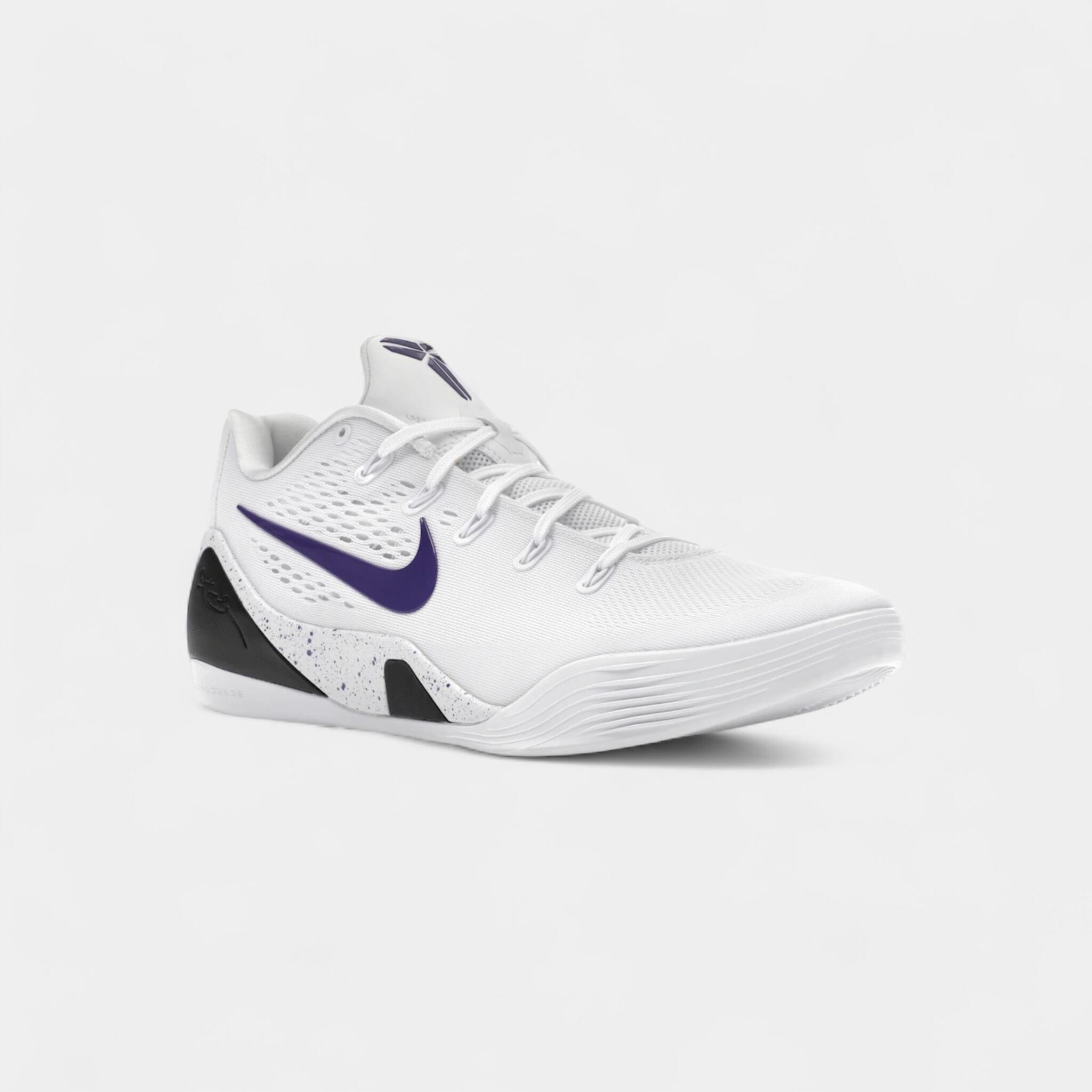 Nike Kobe 9 Elite Low EM Protro White Court Purple 2/5