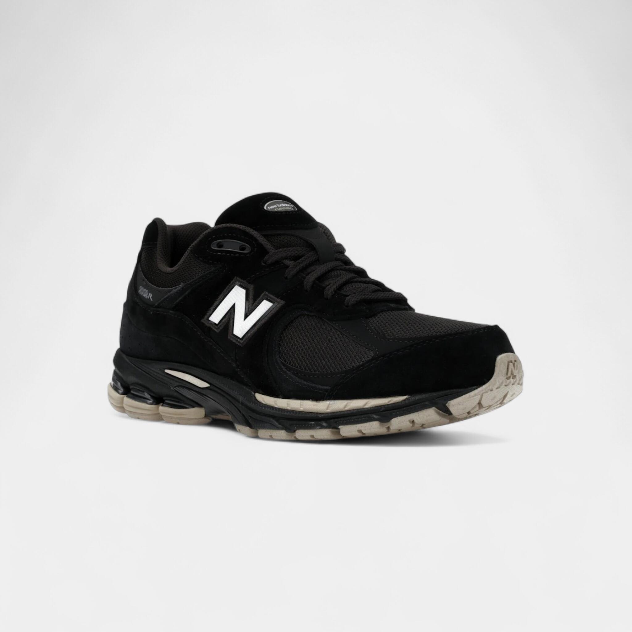 New Balance 2002R Black Timber Wolf White 2/5