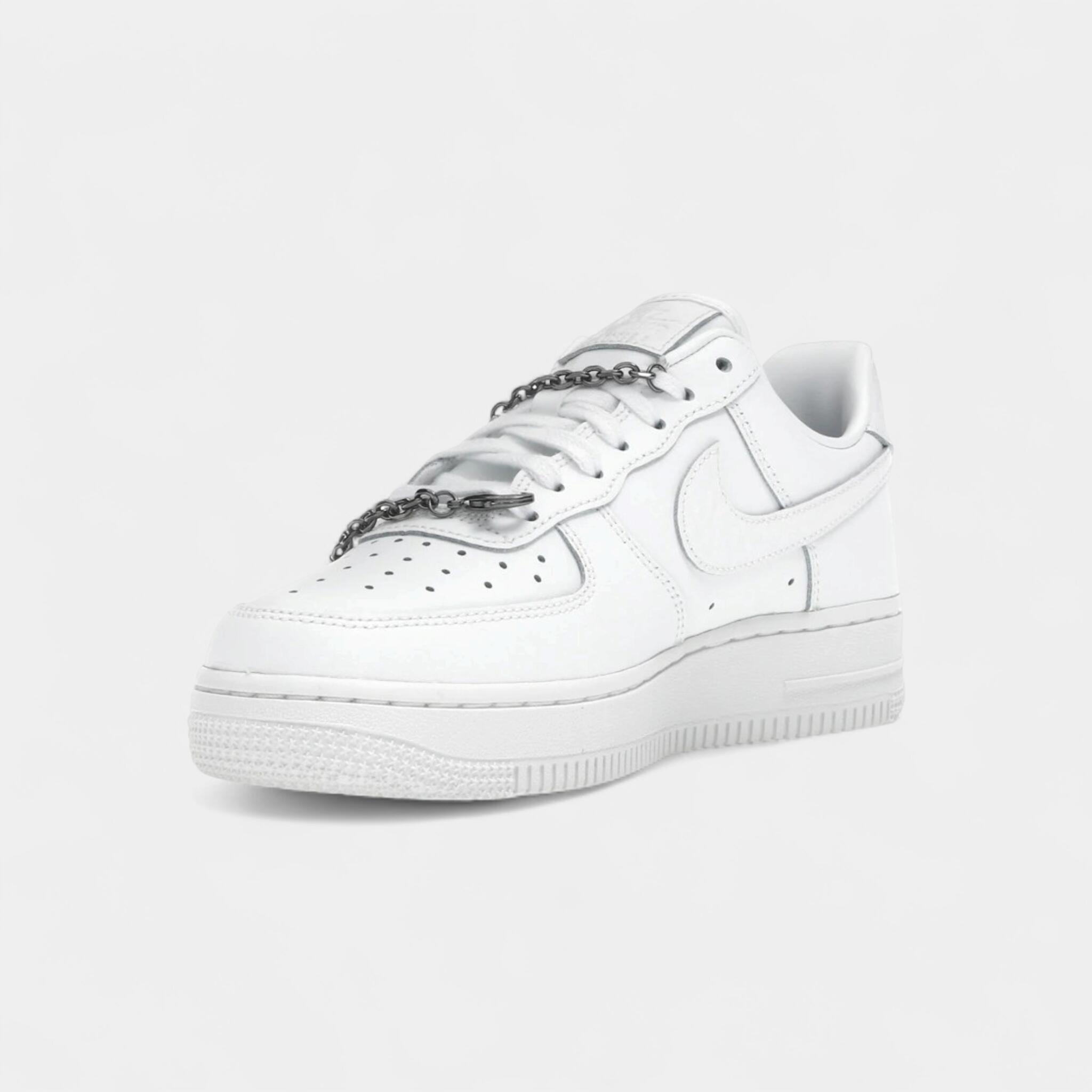 Nike Air Force 1 '07 Low Summit White Mini Charm (Women's) 3/5
