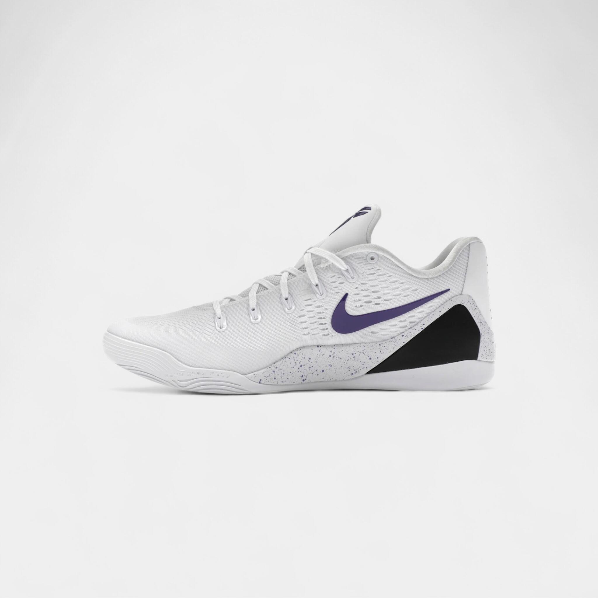 Nike Kobe 9 Elite Low EM Protro White Court Purple 4/5