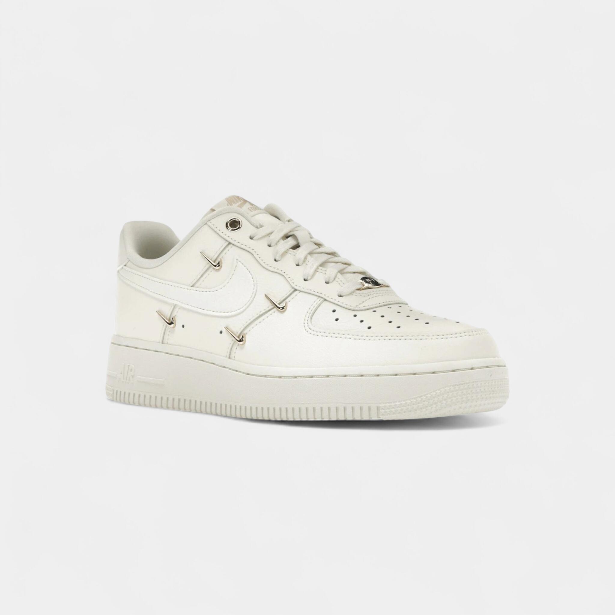 Nike Air Force 1 '07 LX CN Sail Gold Mini Swooshes (Women's) 2/5