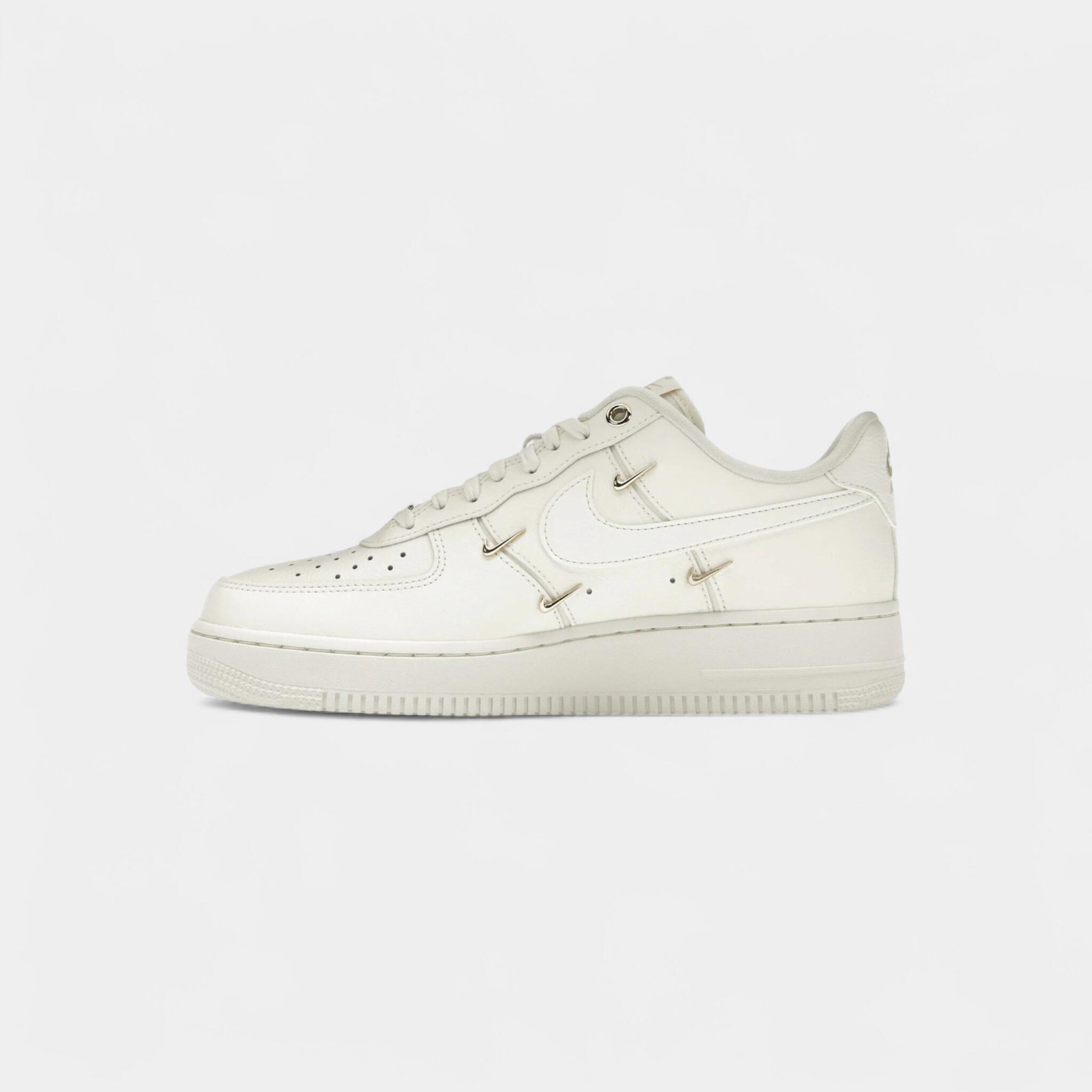 Nike Air Force 1 '07 LX CN Sail Gold Mini Swooshes (Women's) 4/5