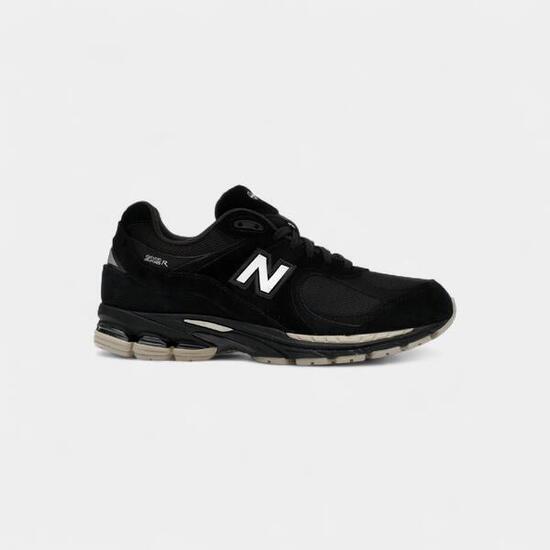 New Balance 2002R Black Timber Wolf White