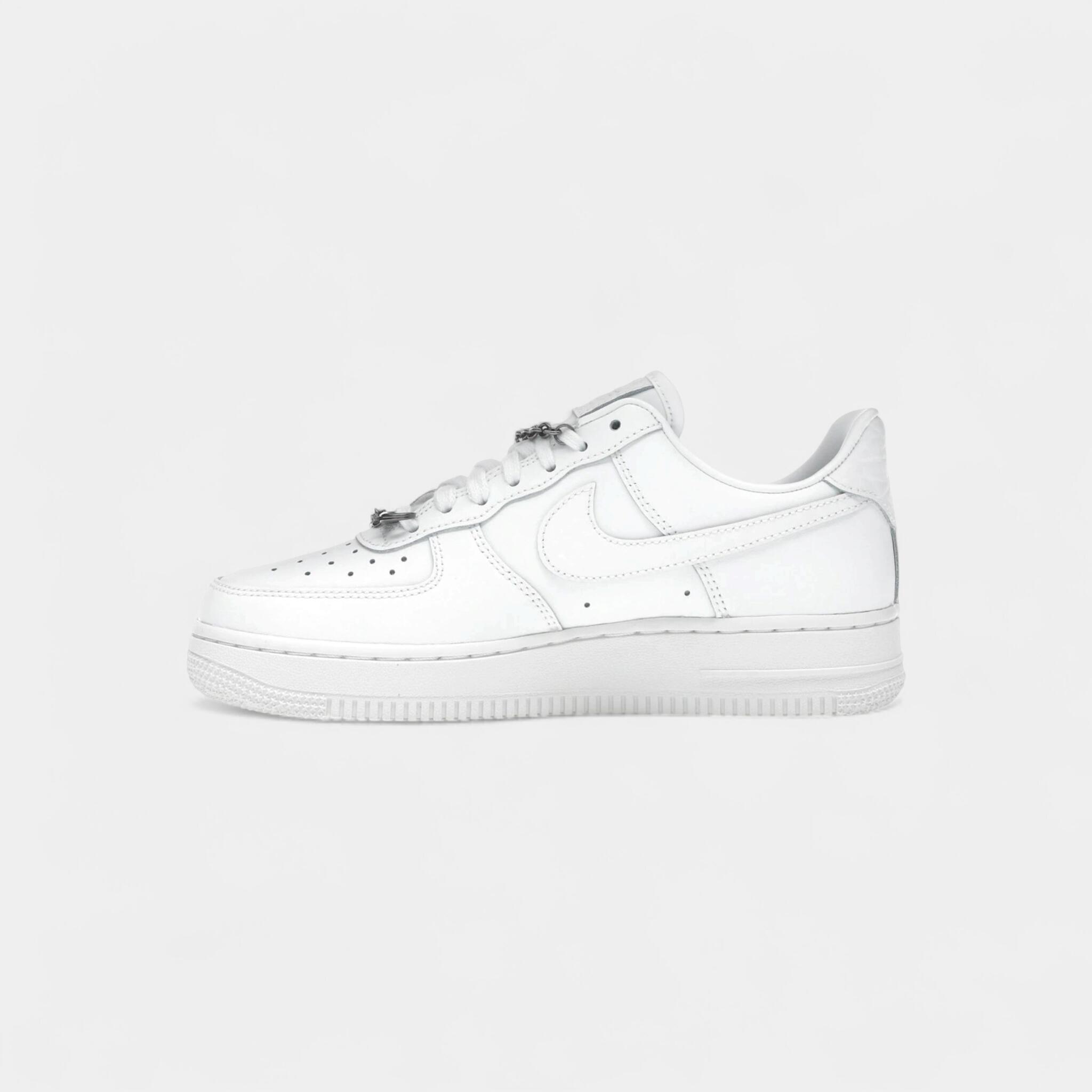 Nike Air Force 1 '07 Low Summit White Mini Charm (Women's) 4/5