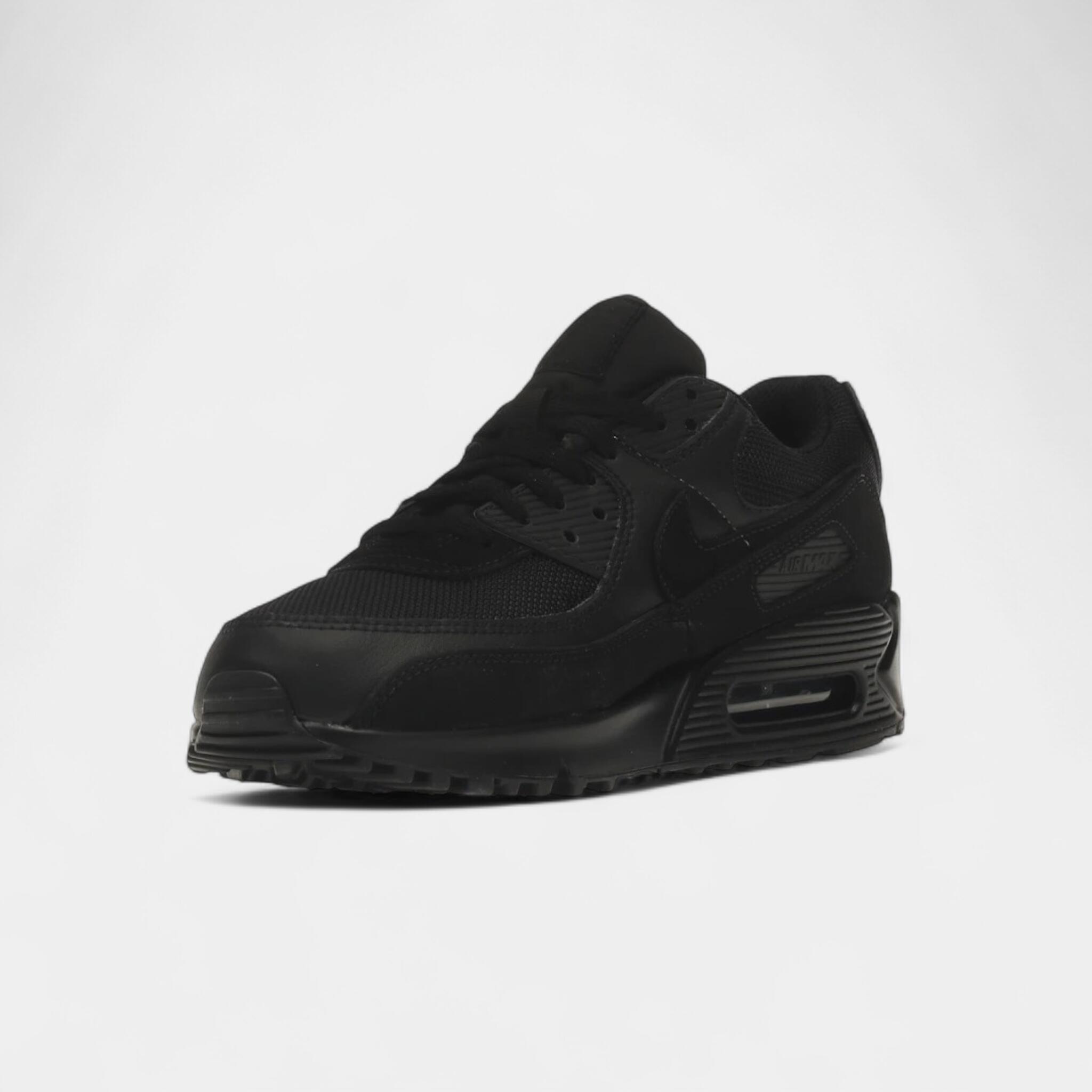 Nike Air Max 90 Recraft Triple Black 3/5