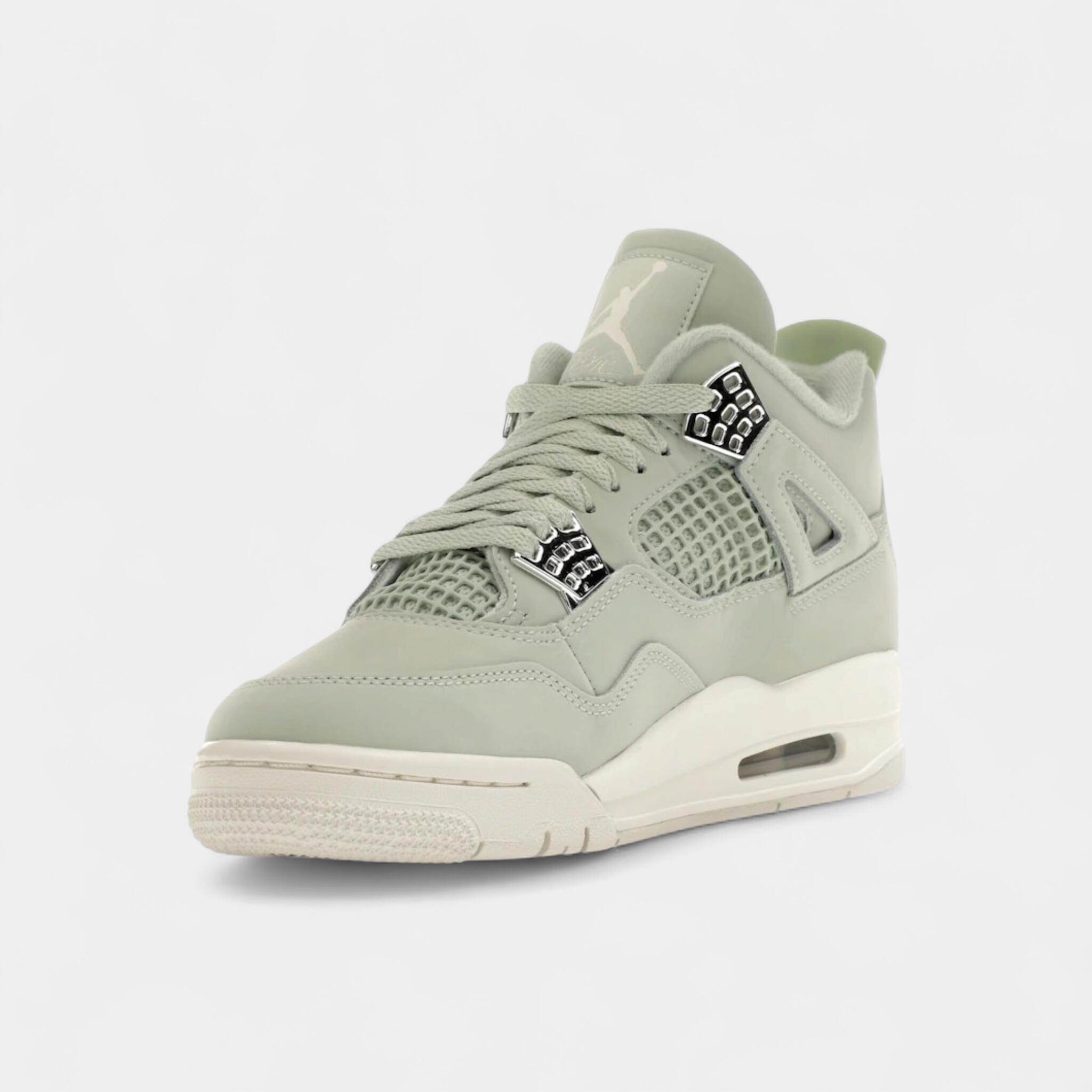 Jordan 4 Retro Seafoam Sail (Women's) 3/4