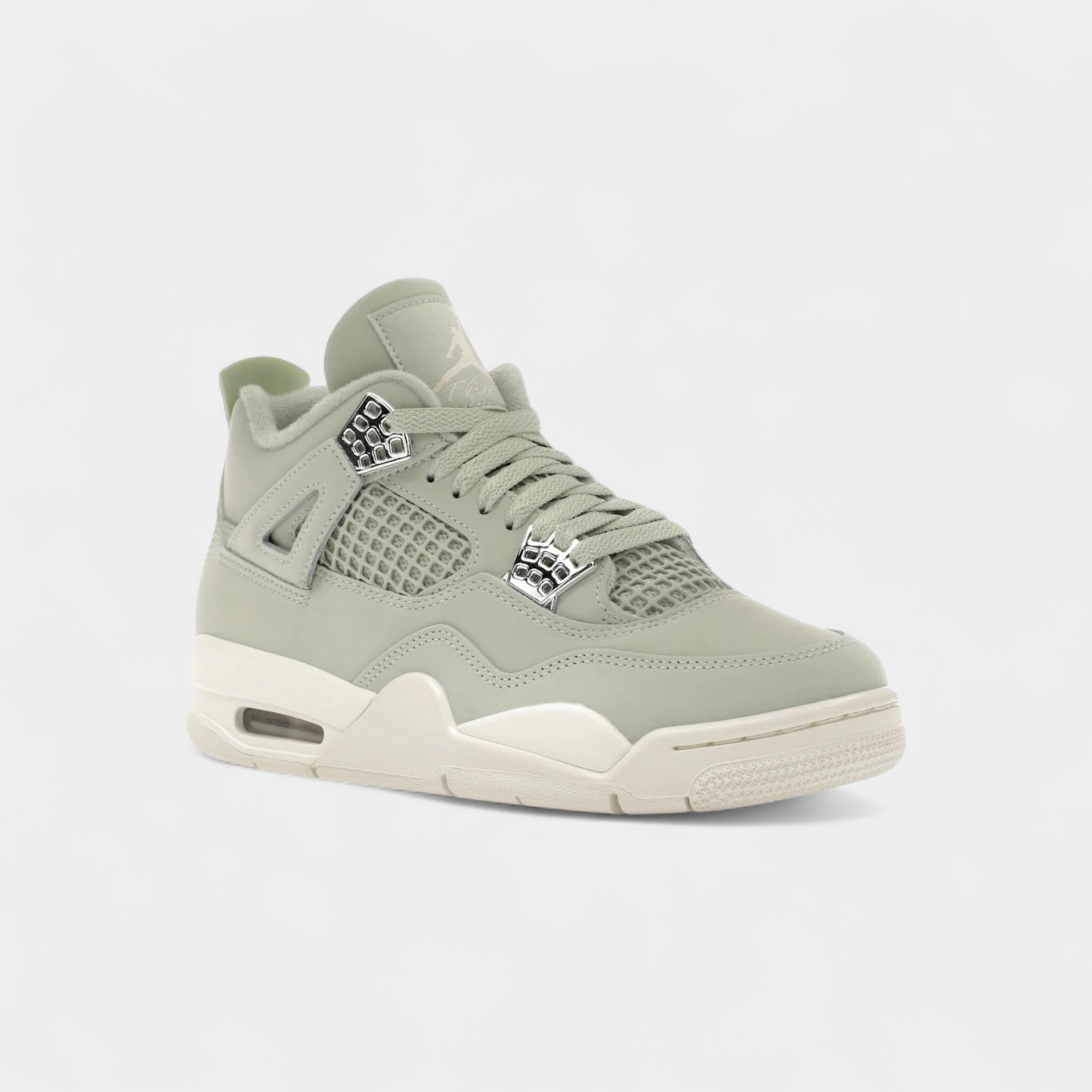 Jordan 4 Retro Seafoam Sail (Women's) 2/4