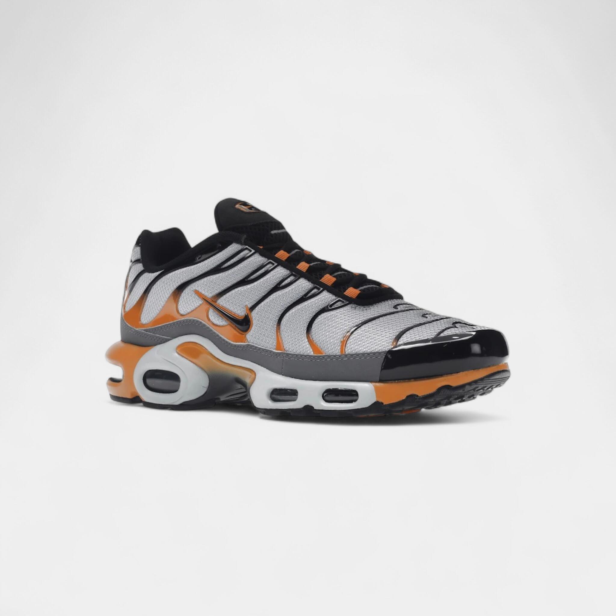 Nike Air Max Plus Grey Orange 2/4