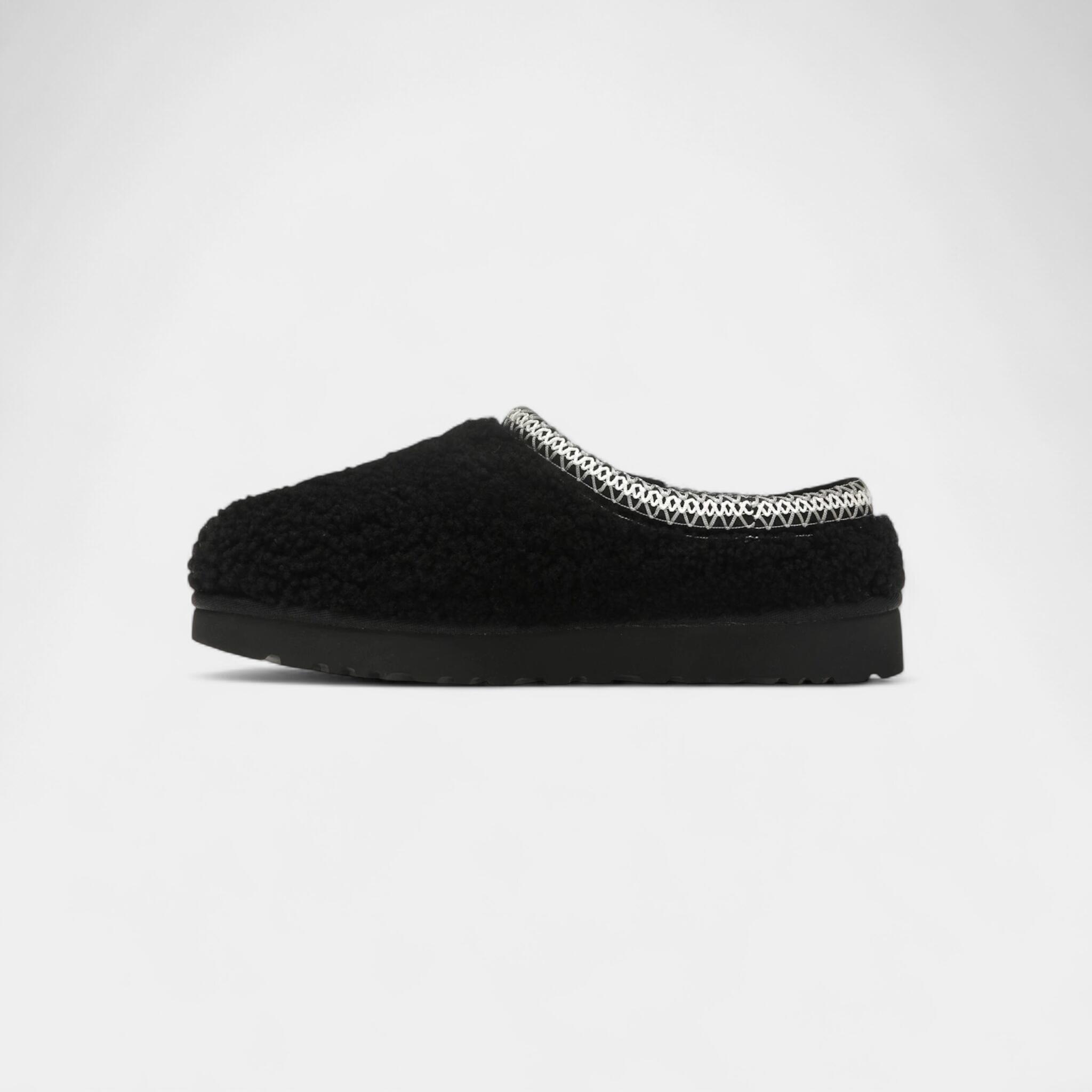UGG Tasman Maxi Curly Slipper Black (Women's) 4/5