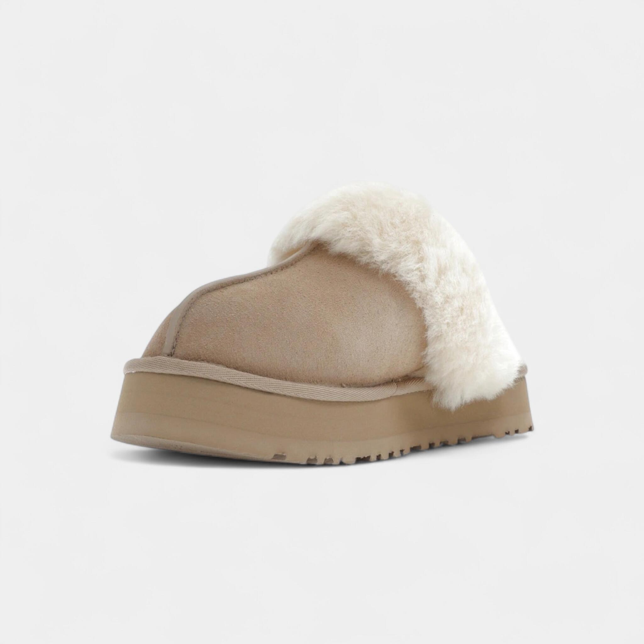 UGG Disquette Slipper Sand (Women's) 3/5