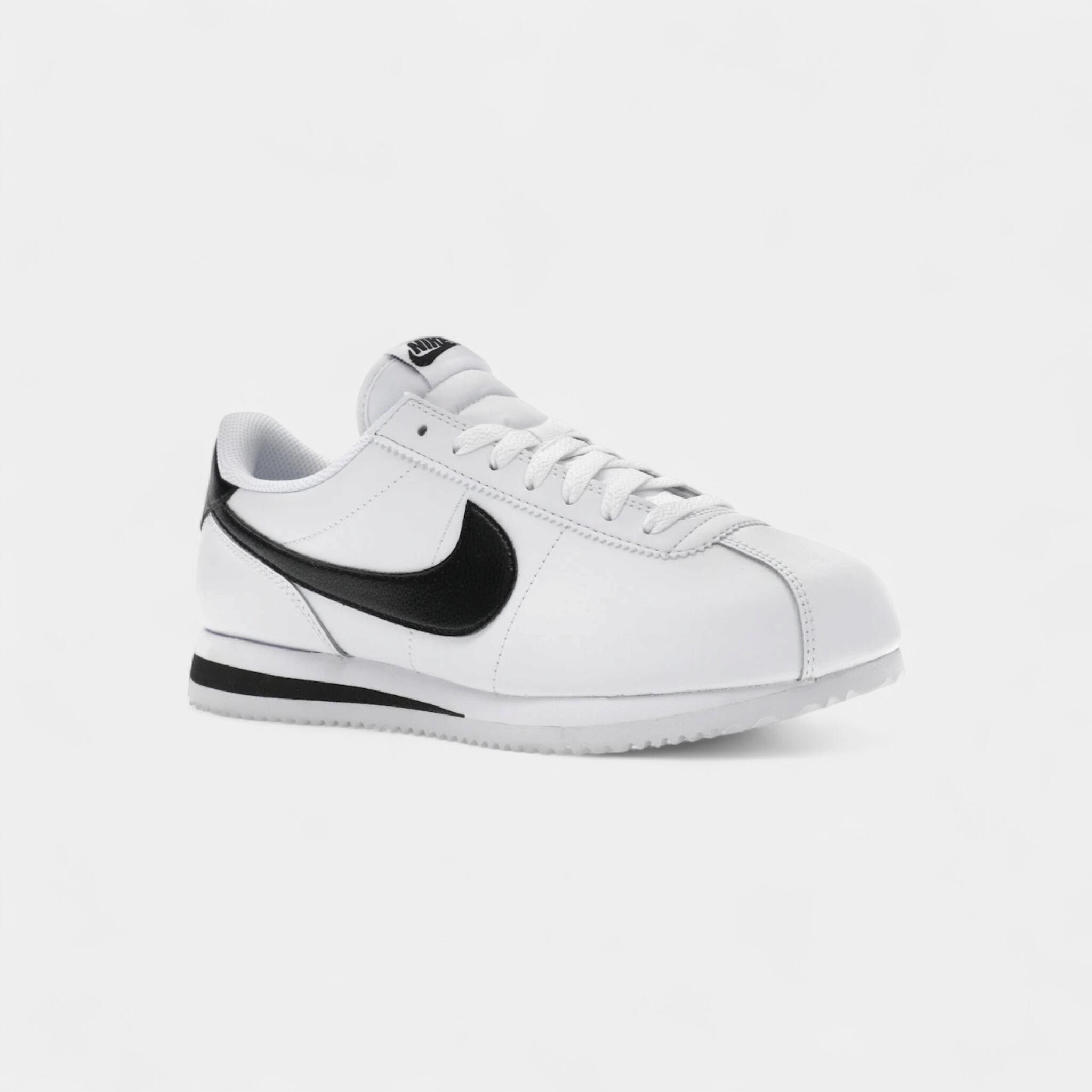 Nike Cortez Leather White Black (Women's) 2/5