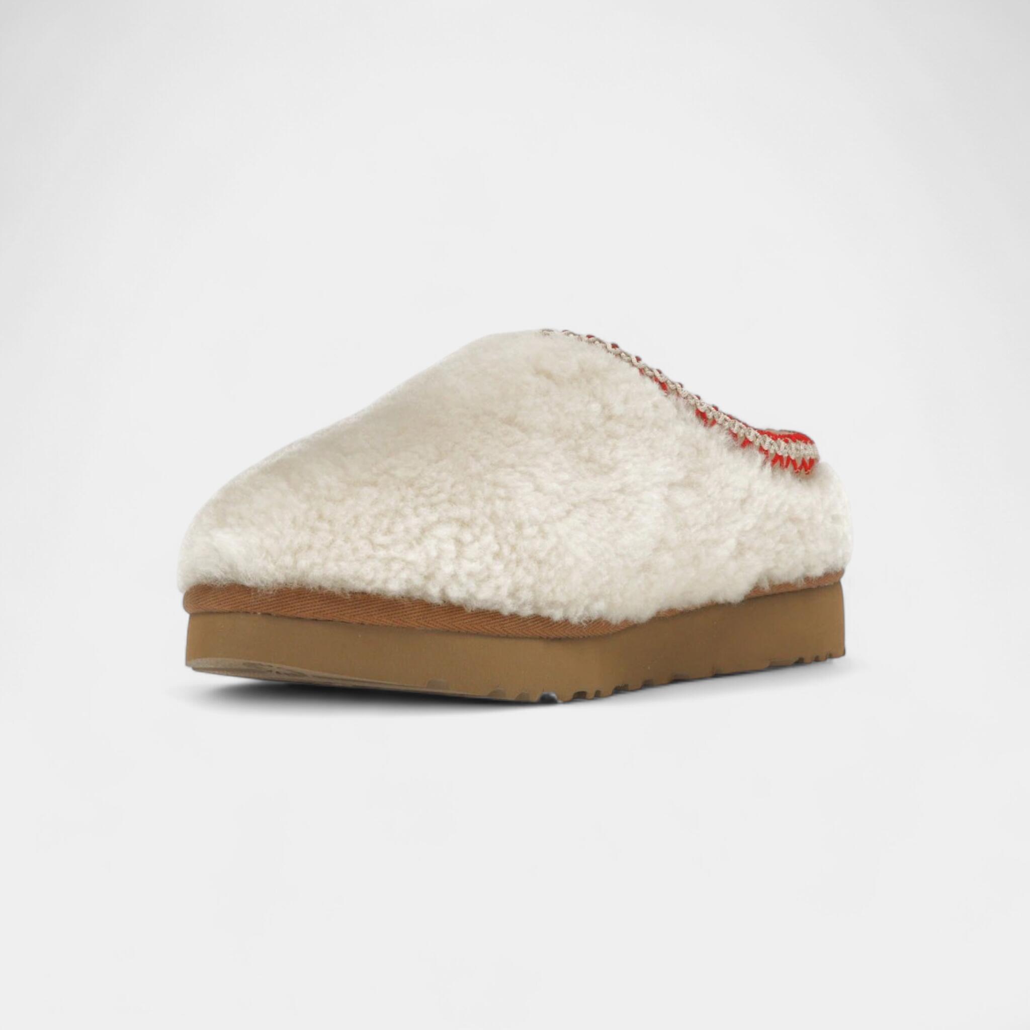 UGG Tasman Maxi Curly Slipper Natural (Women's) 3/5