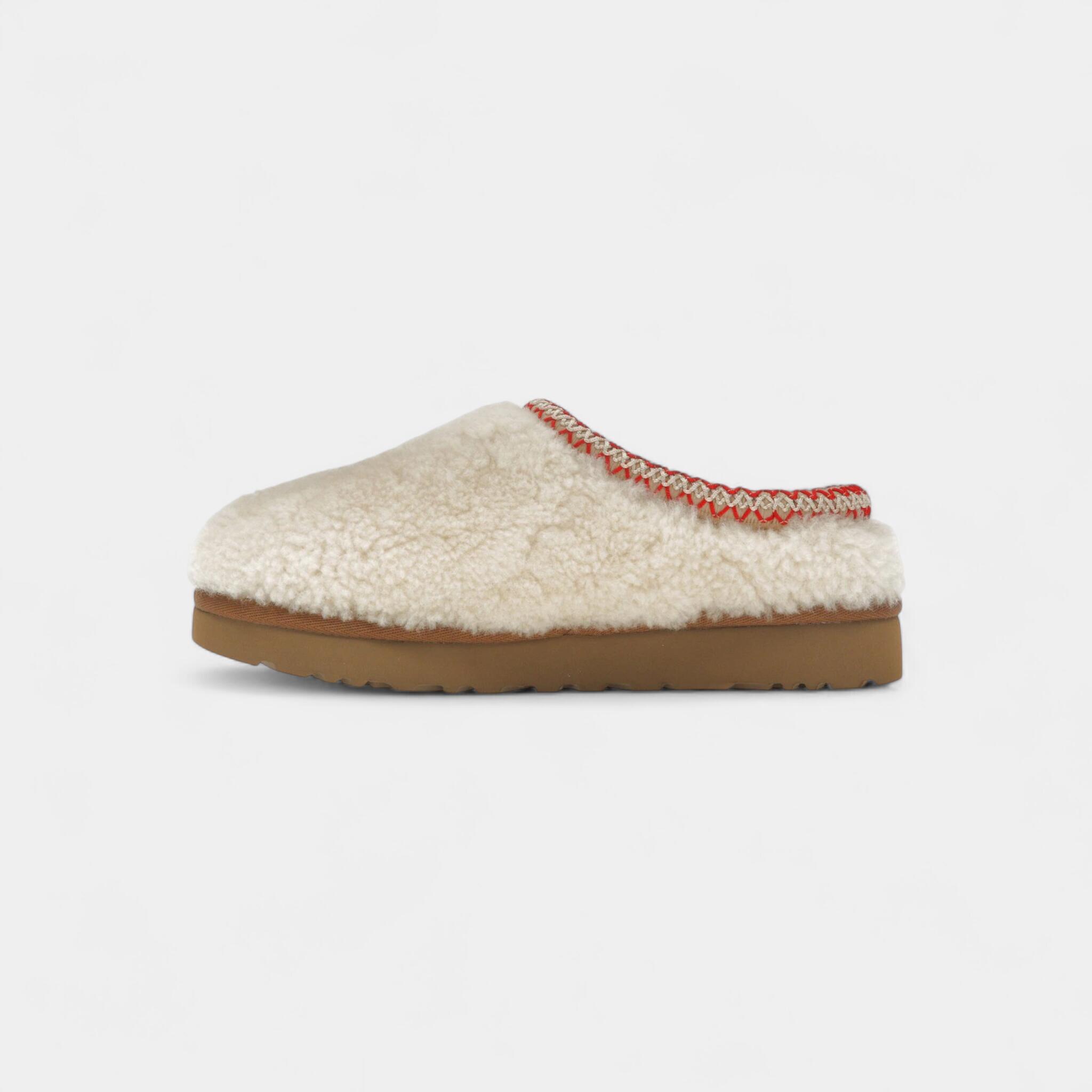 UGG Tasman Maxi Curly Slipper Natural (Women's) 4/5