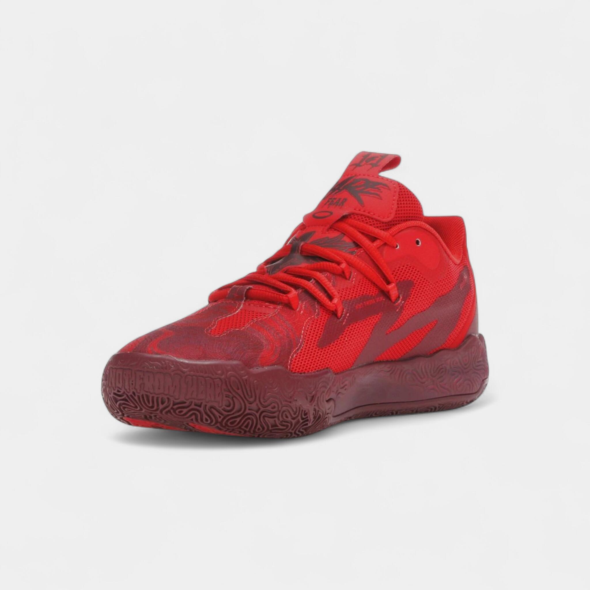 Puma LaMelo Ball MB.03 Lo TB Team Regal Red 3/5