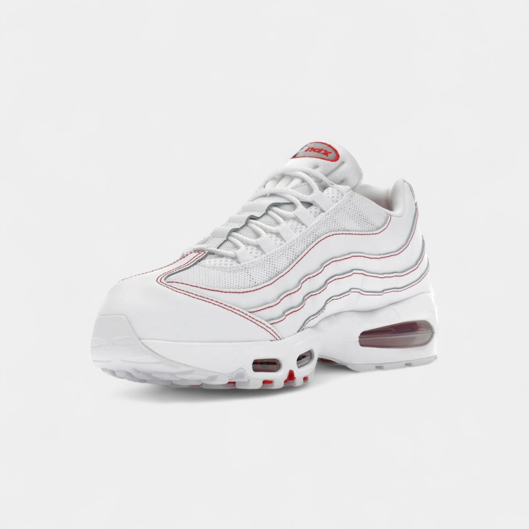 Nike Air Max 95 OG Big Bubble White University Red 3/5