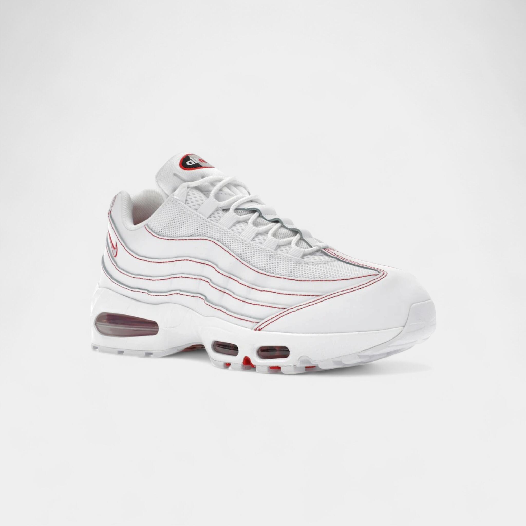 Nike Air Max 95 OG Big Bubble White University Red 2/5