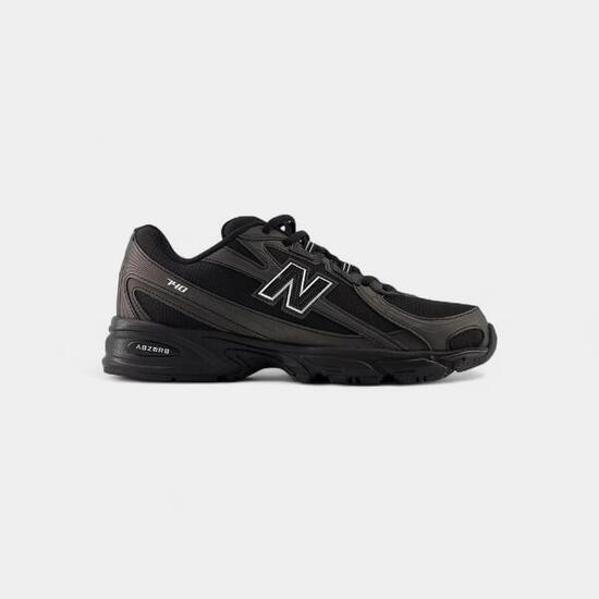 New Balance 740 Black Silver Metallic