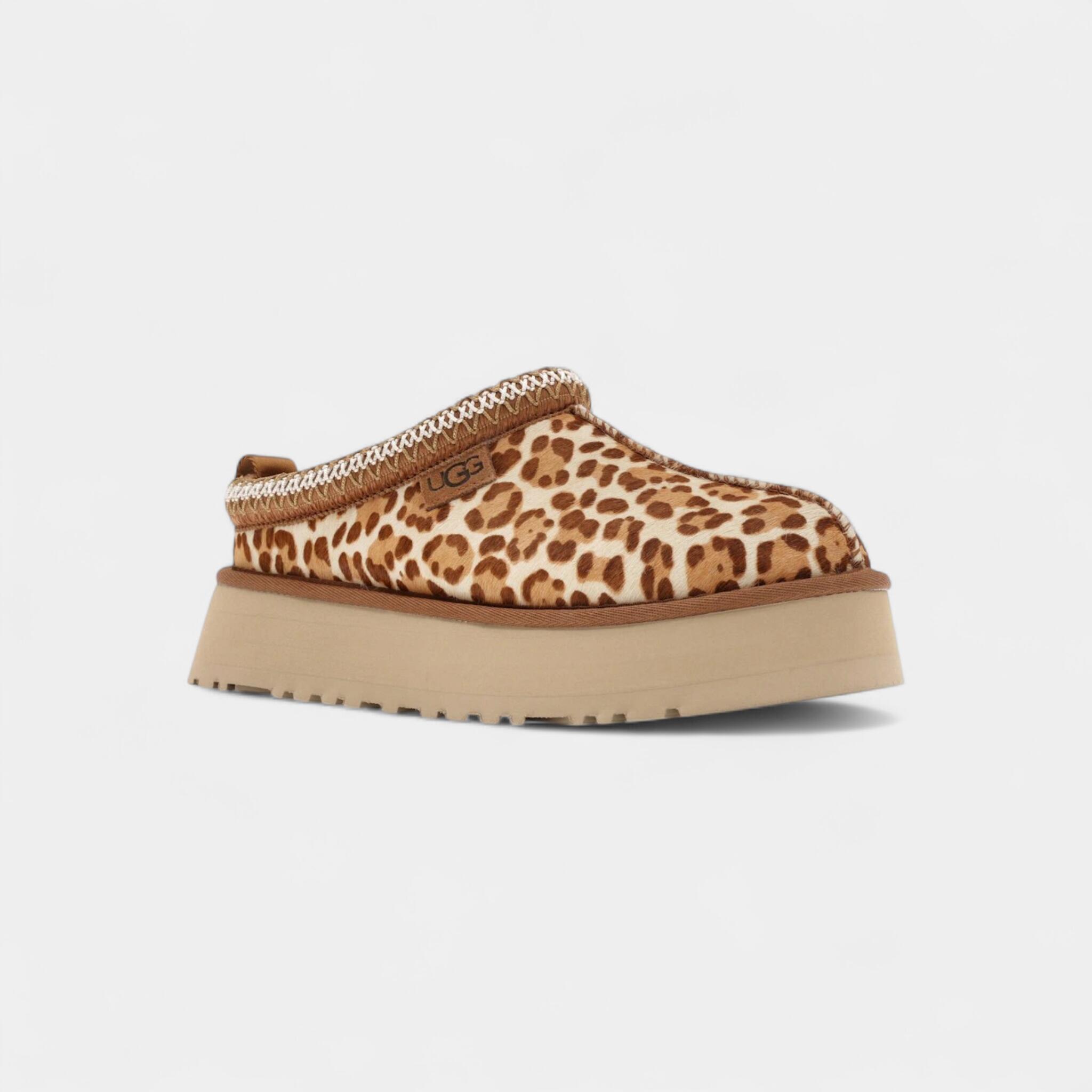 UGG Tazz Plains Slipper Felicity Leopard Jasmine (Women's) 2/5