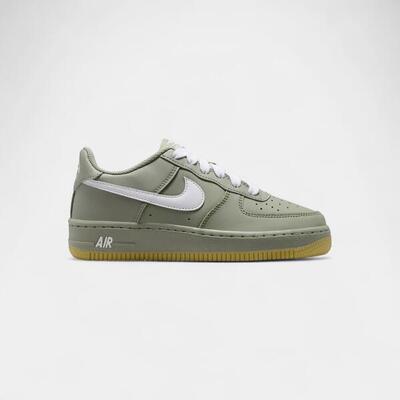 Nike Air Force 1 Low LV8 Light Army Gum White (GS)