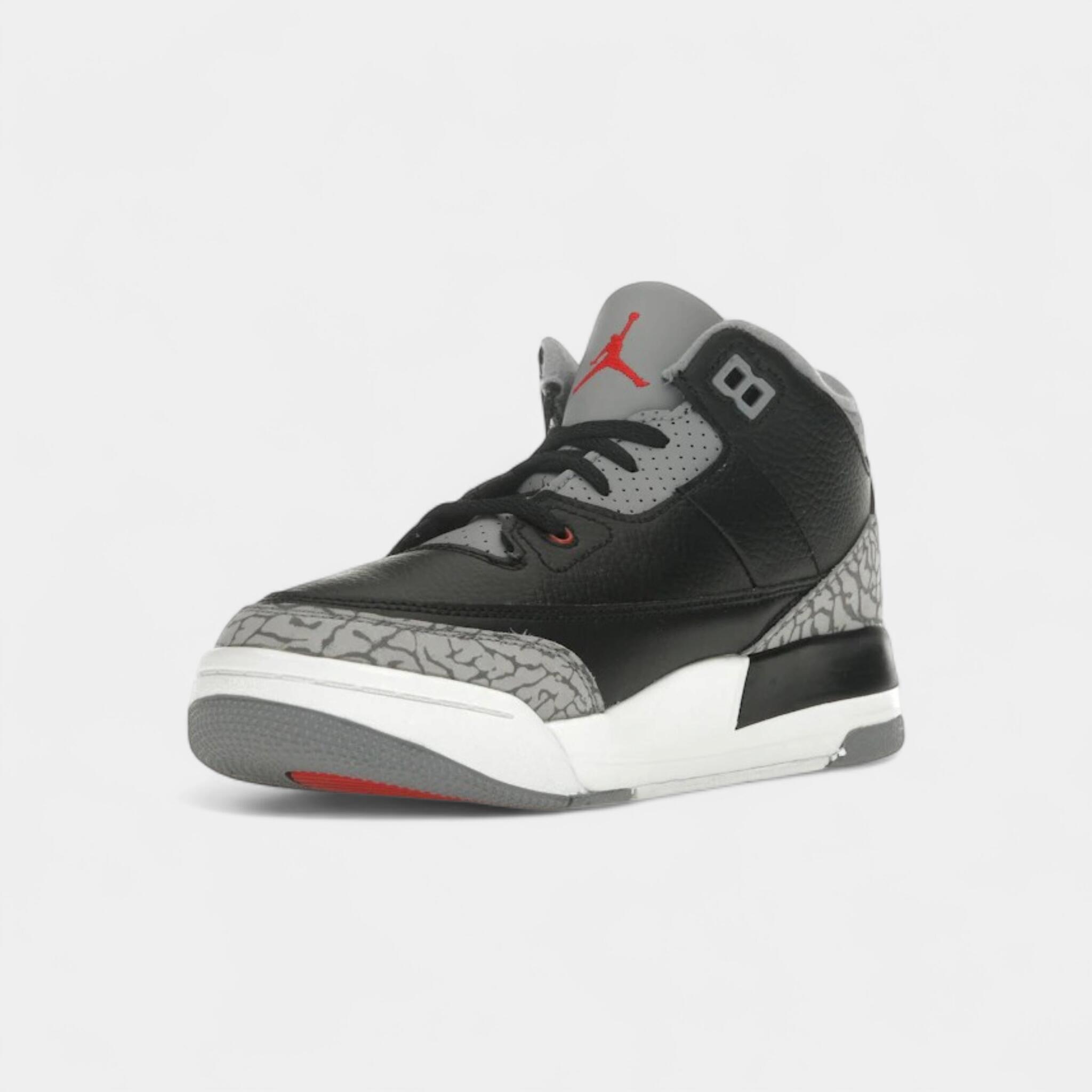 Jordan 3 Retro Black Cement (2024) (PS) 3/4