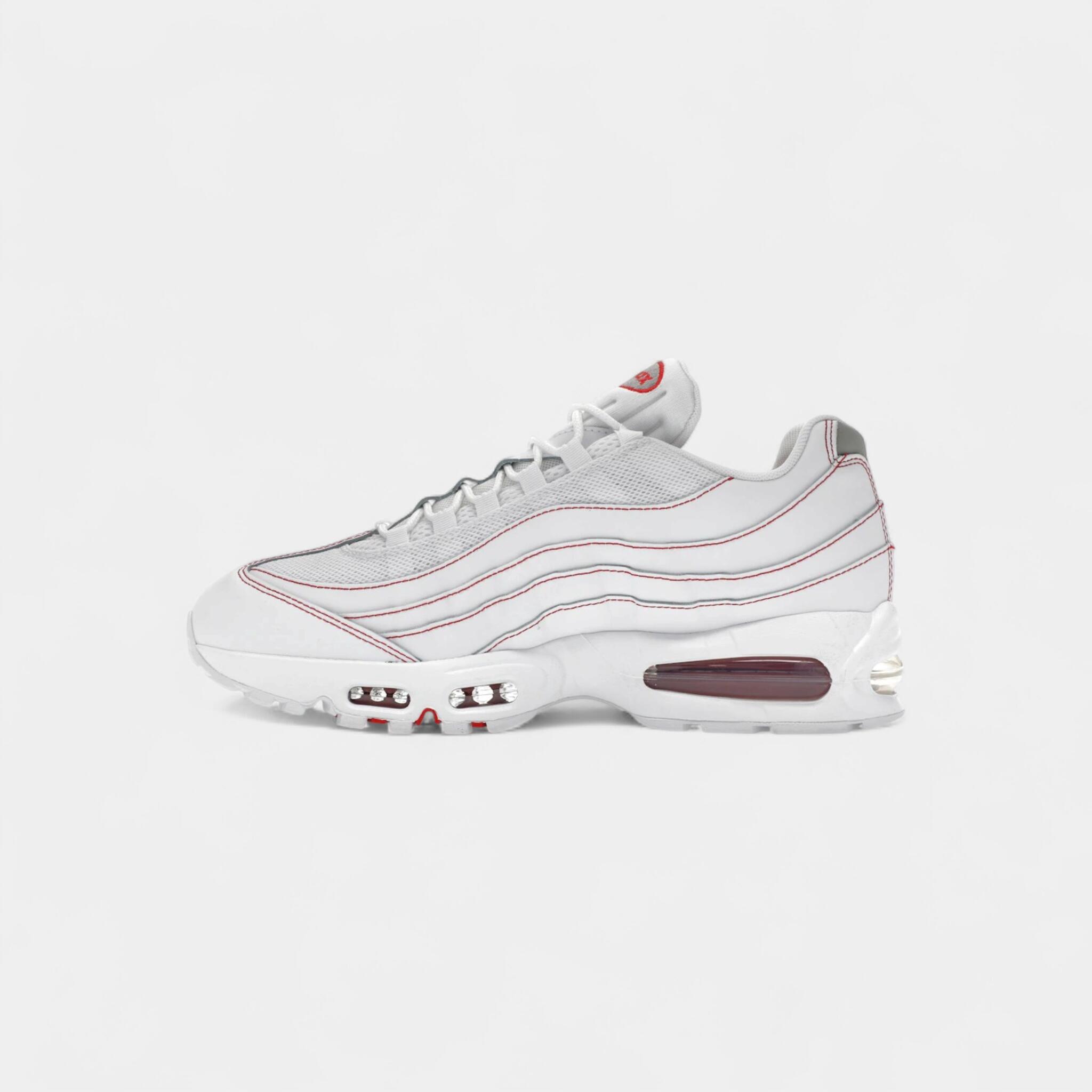 Nike Air Max 95 OG Big Bubble White University Red 4/5